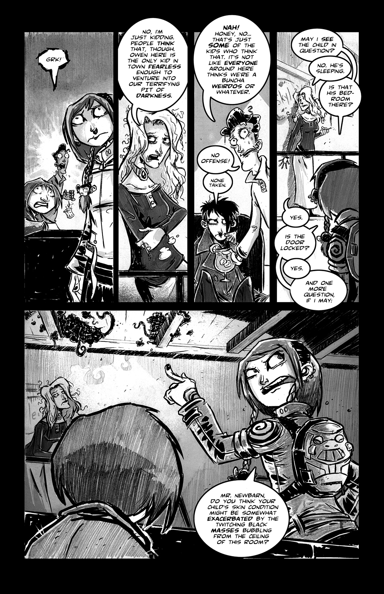 Read online Eldritch! comic -  Issue #1 - 21