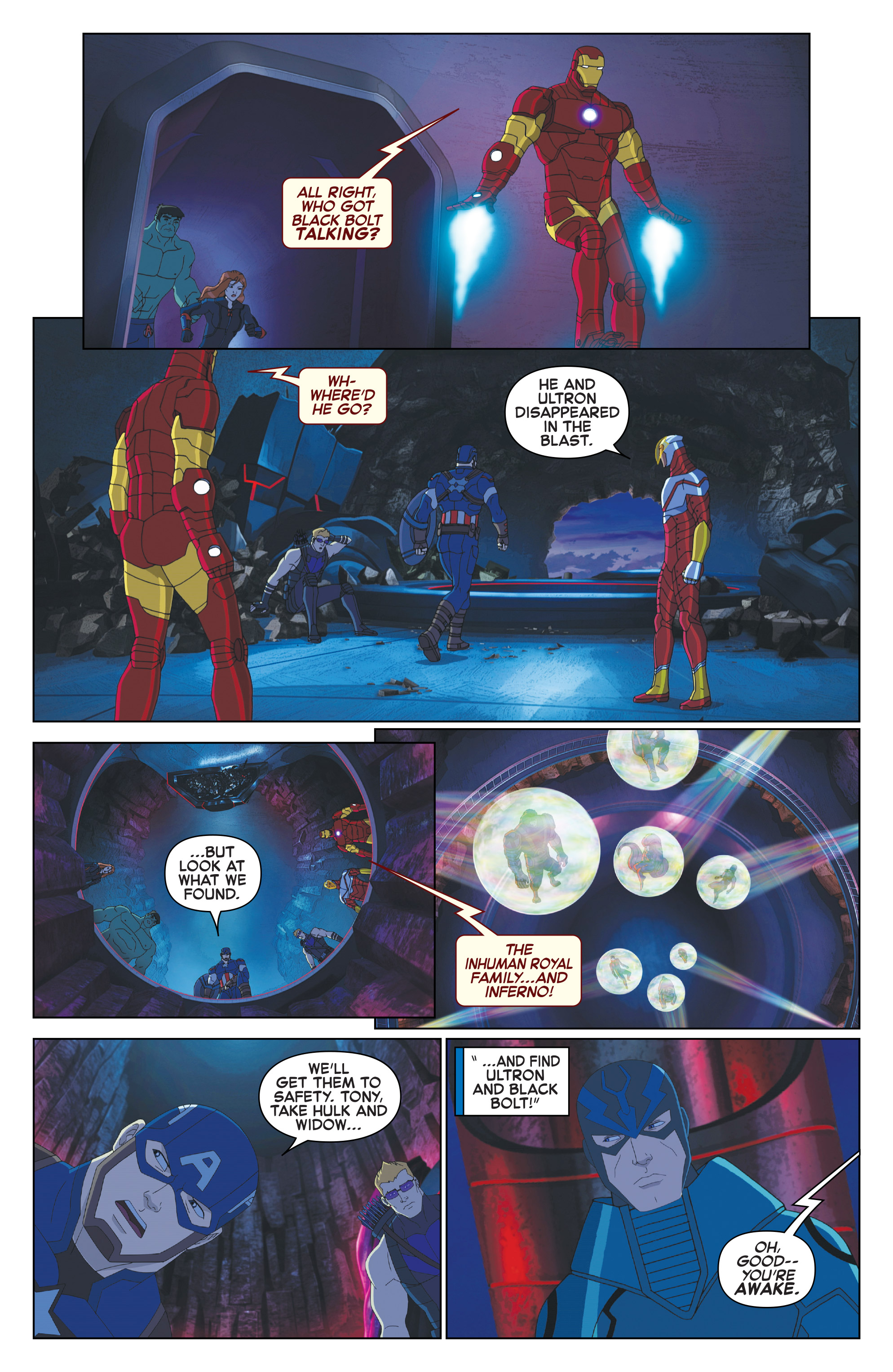 Read online Marvel Universe Avengers: Ultron Revolution comic -  Issue #10 - 13