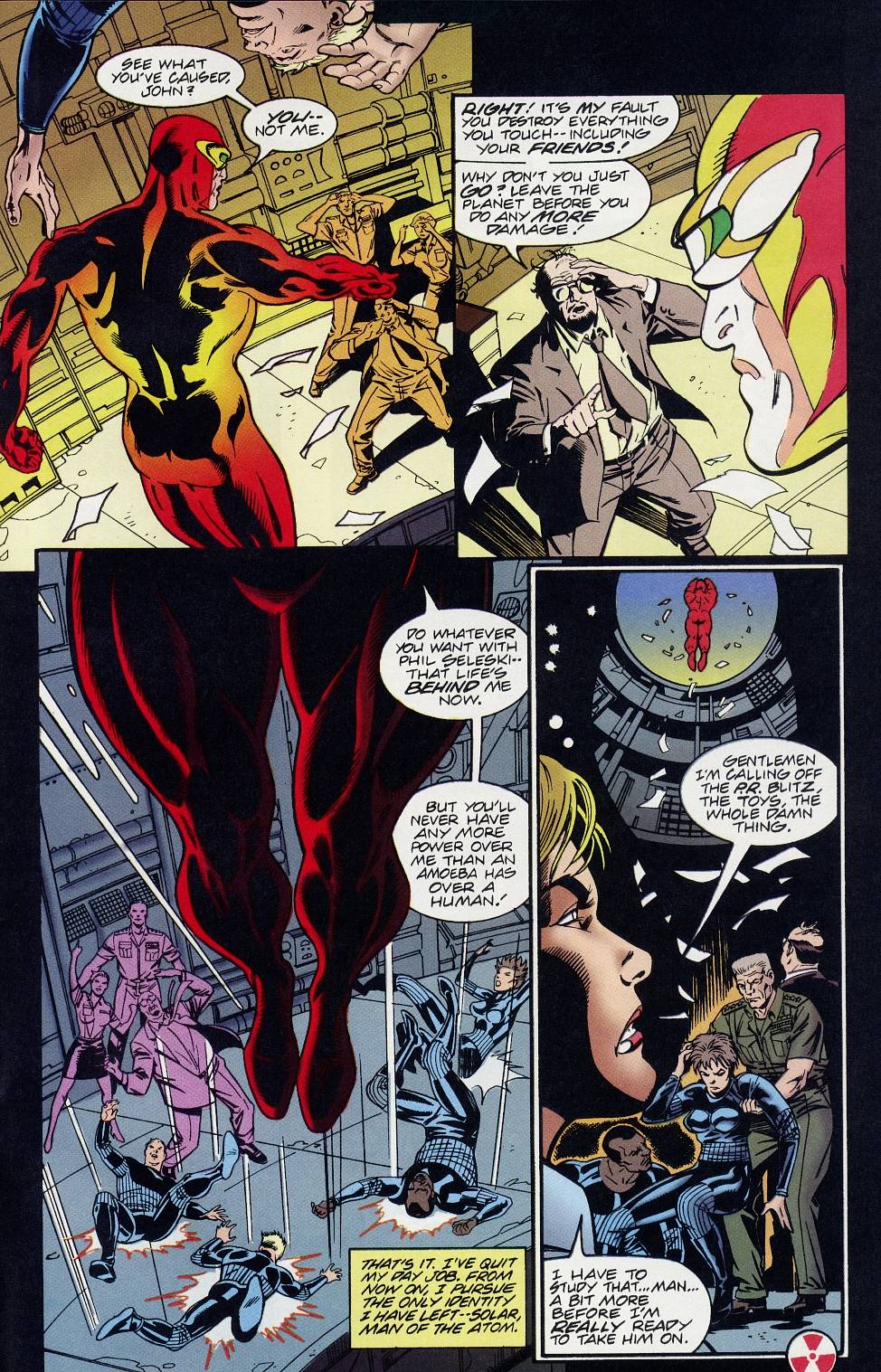 Read online Solar, Man of the Atom comic -  Issue #57 - 22