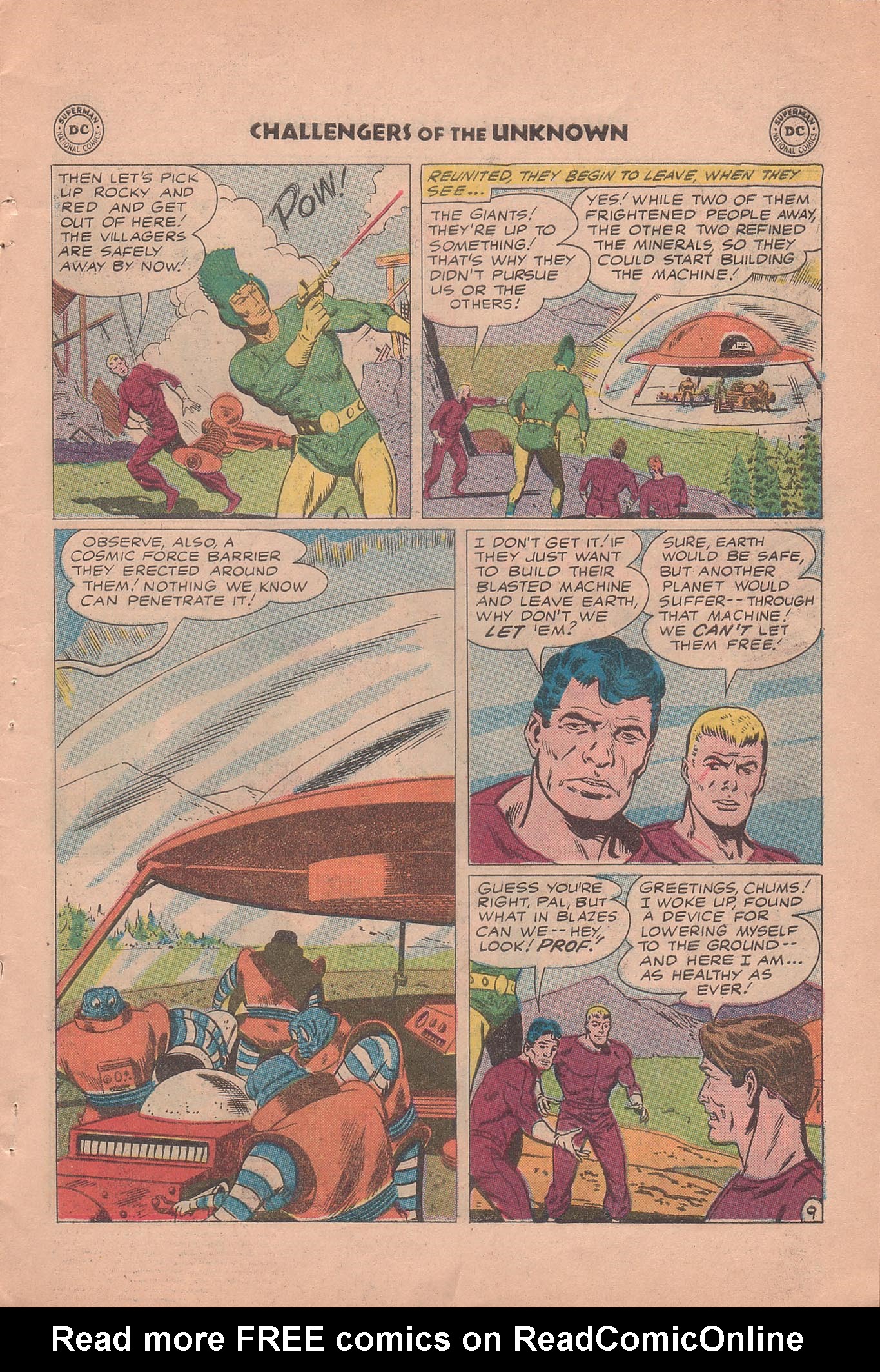 Read online Challengers of the Unknown (1958) comic -  Issue #12 - 11