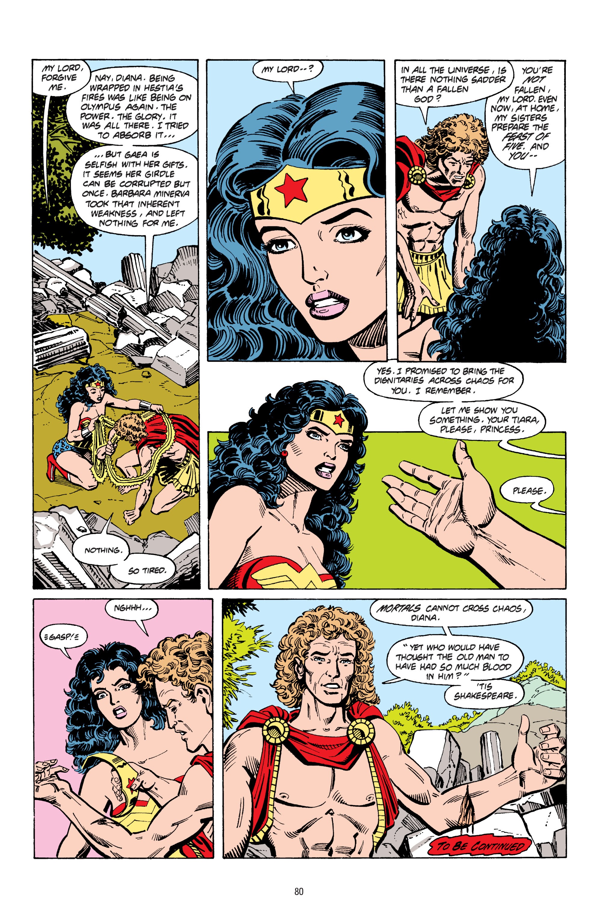 Read online Wonder Woman By George Pérez comic -  Issue # TPB 4 (Part 1) - 80