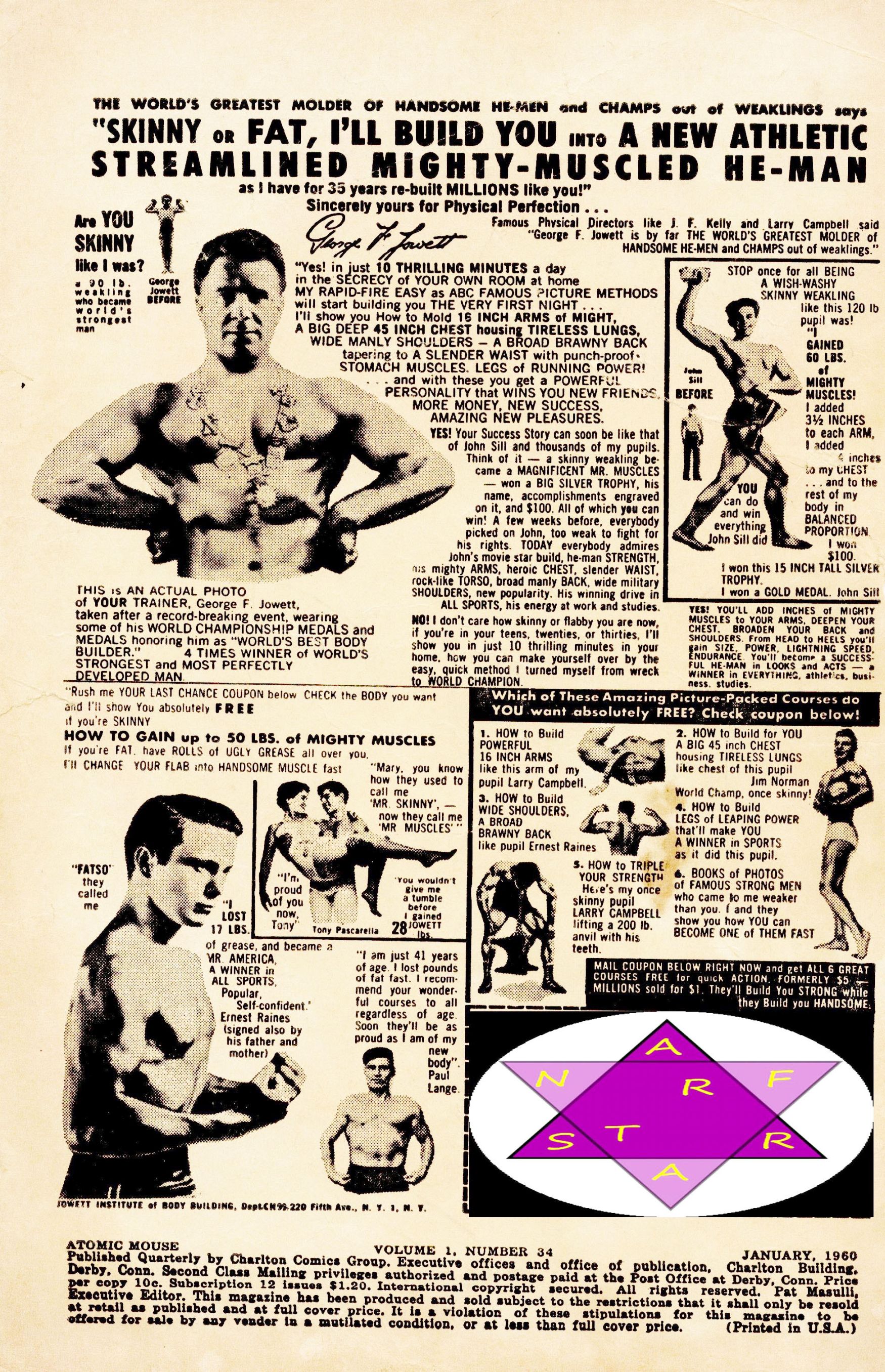 Read online Atomic Mouse comic -  Issue #34 - 2