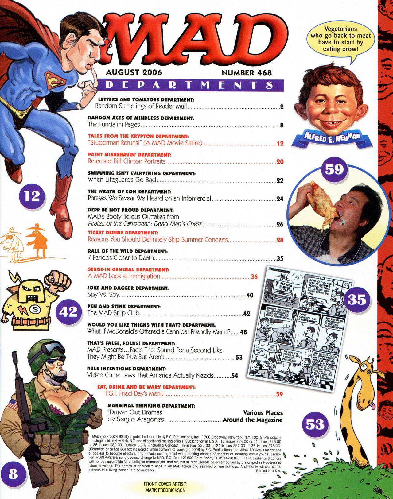 Read online MAD comic -  Issue #468 - 2