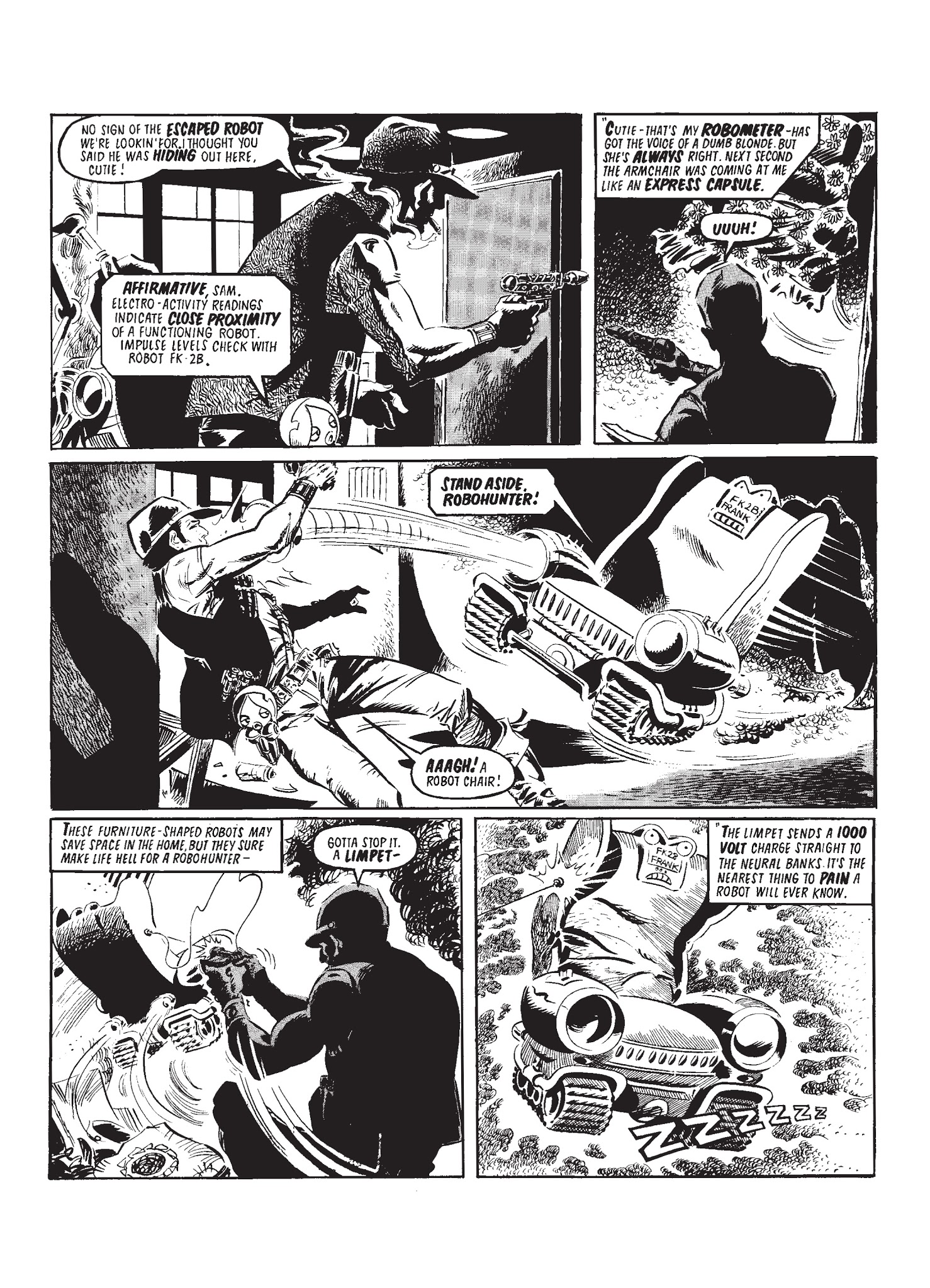 Read online Robo-Hunter: The Droid Files comic -  Issue # TPB 1 - 8