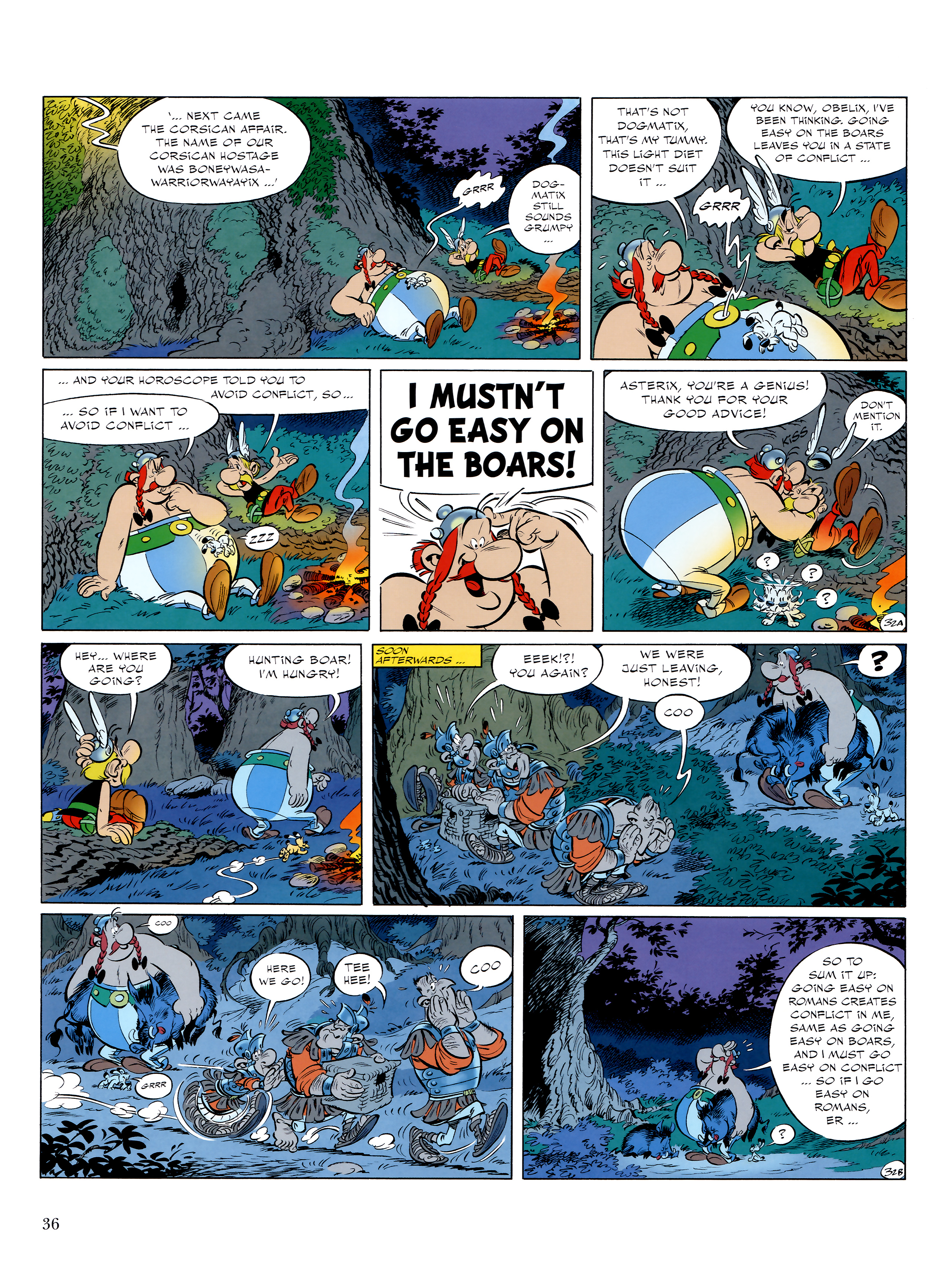 Read online Asterix comic -  Issue #36 - 37