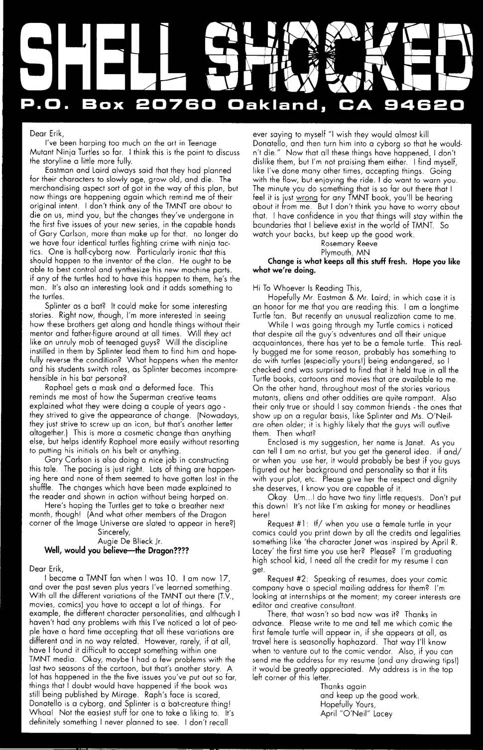 Read online Teenage Mutant Ninja Turtles (1996) comic -  Issue #7 - 24