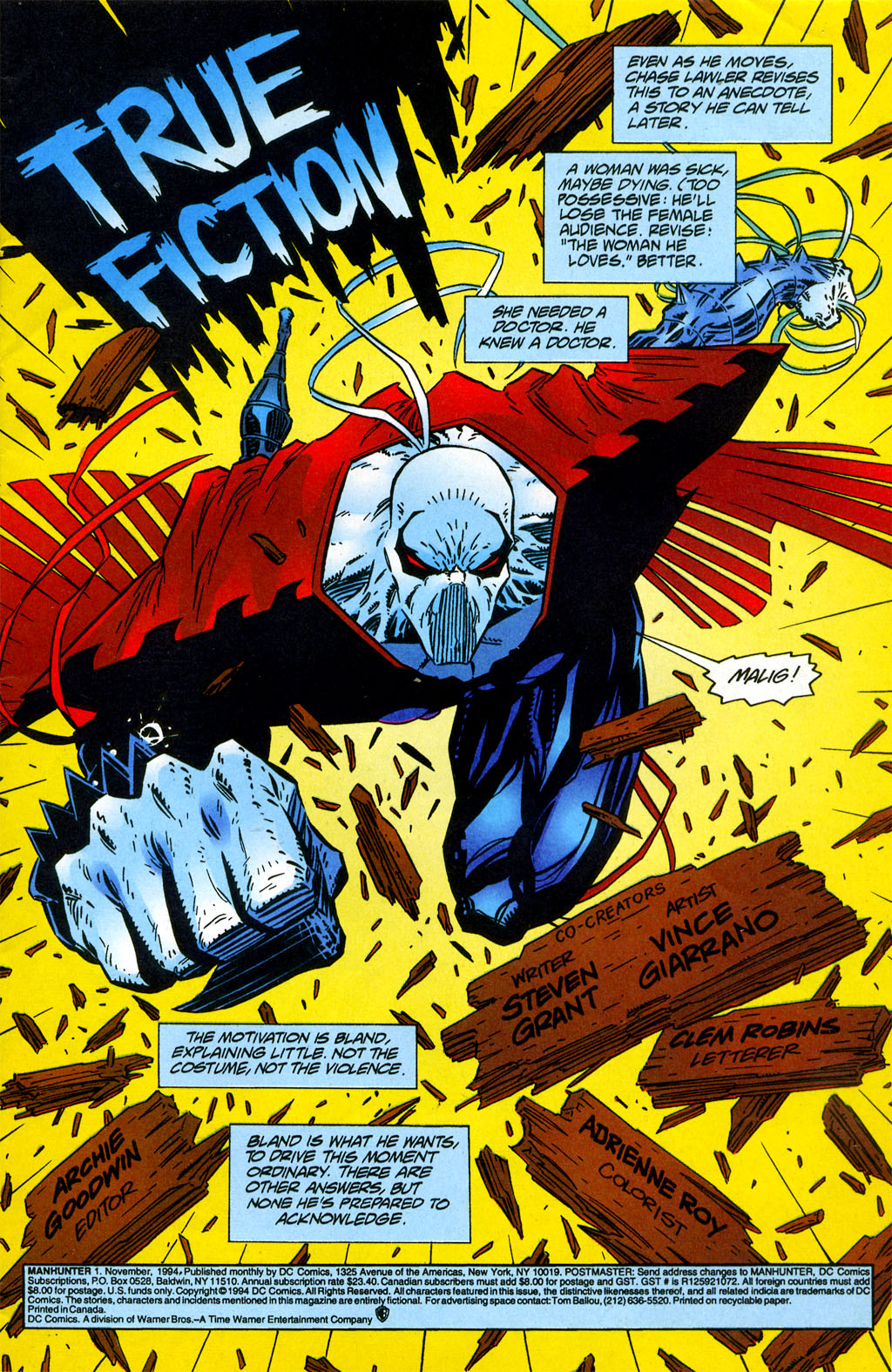 Read online Manhunter (1994) comic -  Issue #1 - 2