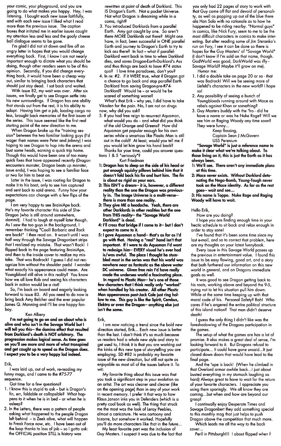 Read online The Savage Dragon (1993) comic -  Issue #84 - 24