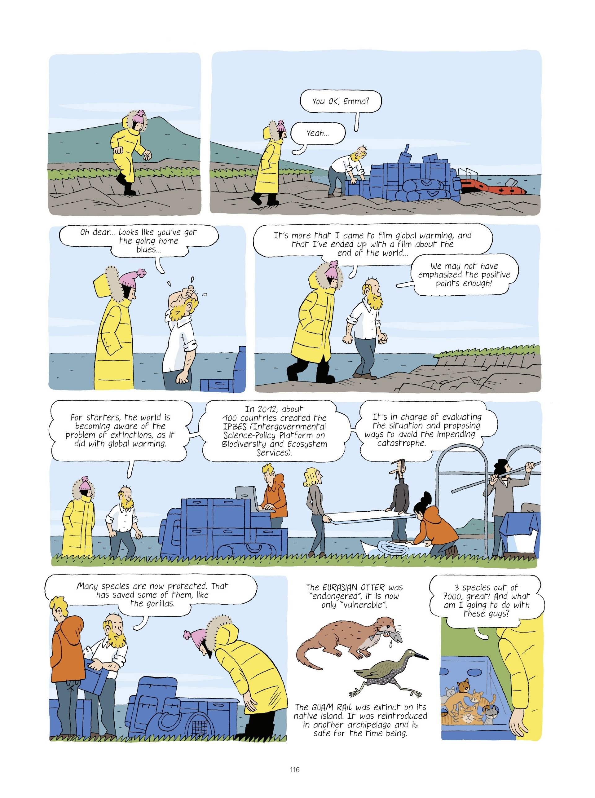 Read online Extinctions: Twilight of the Species comic -  Issue # TPB - 115