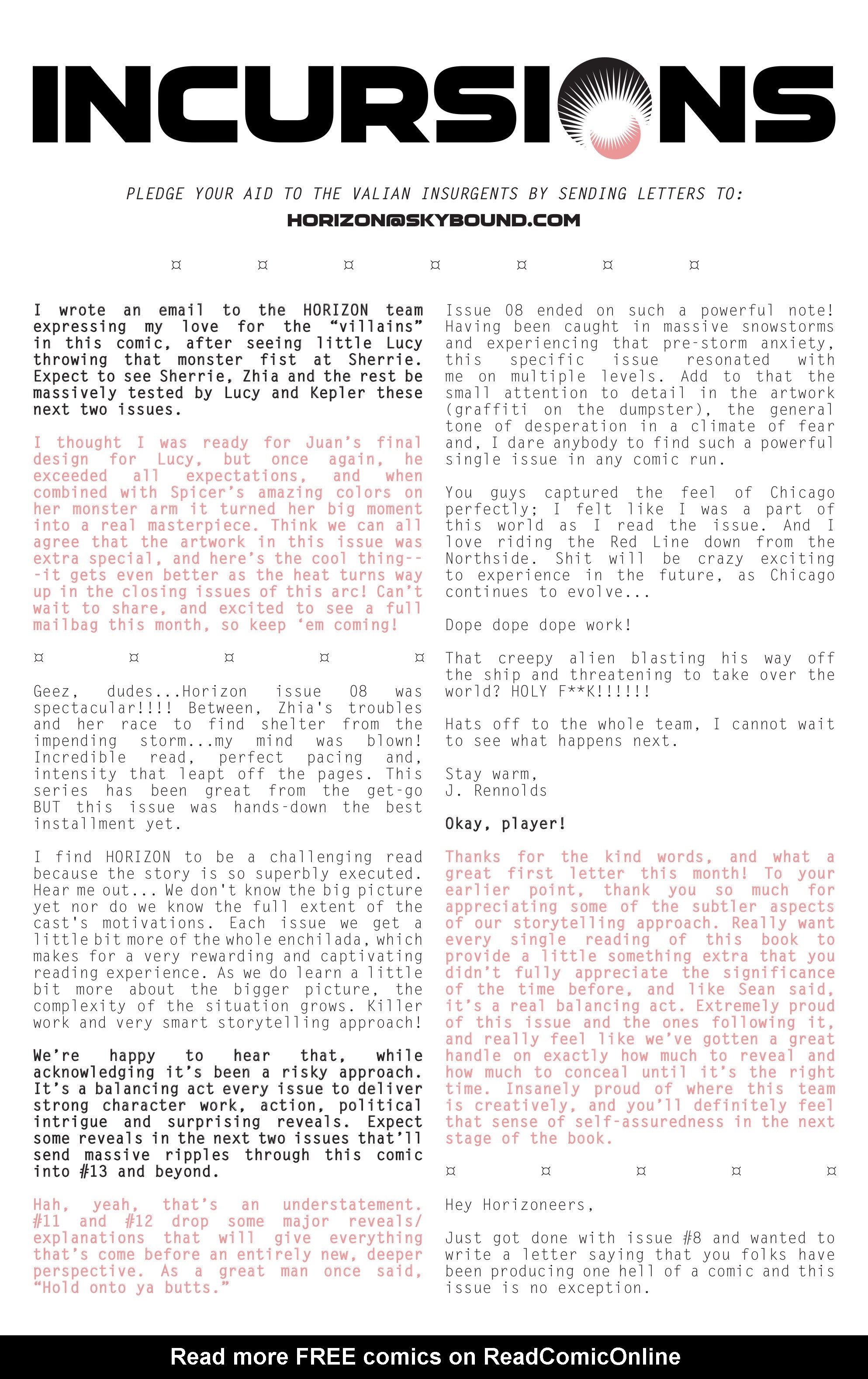 Read online Horizon comic -  Issue #10 - 23