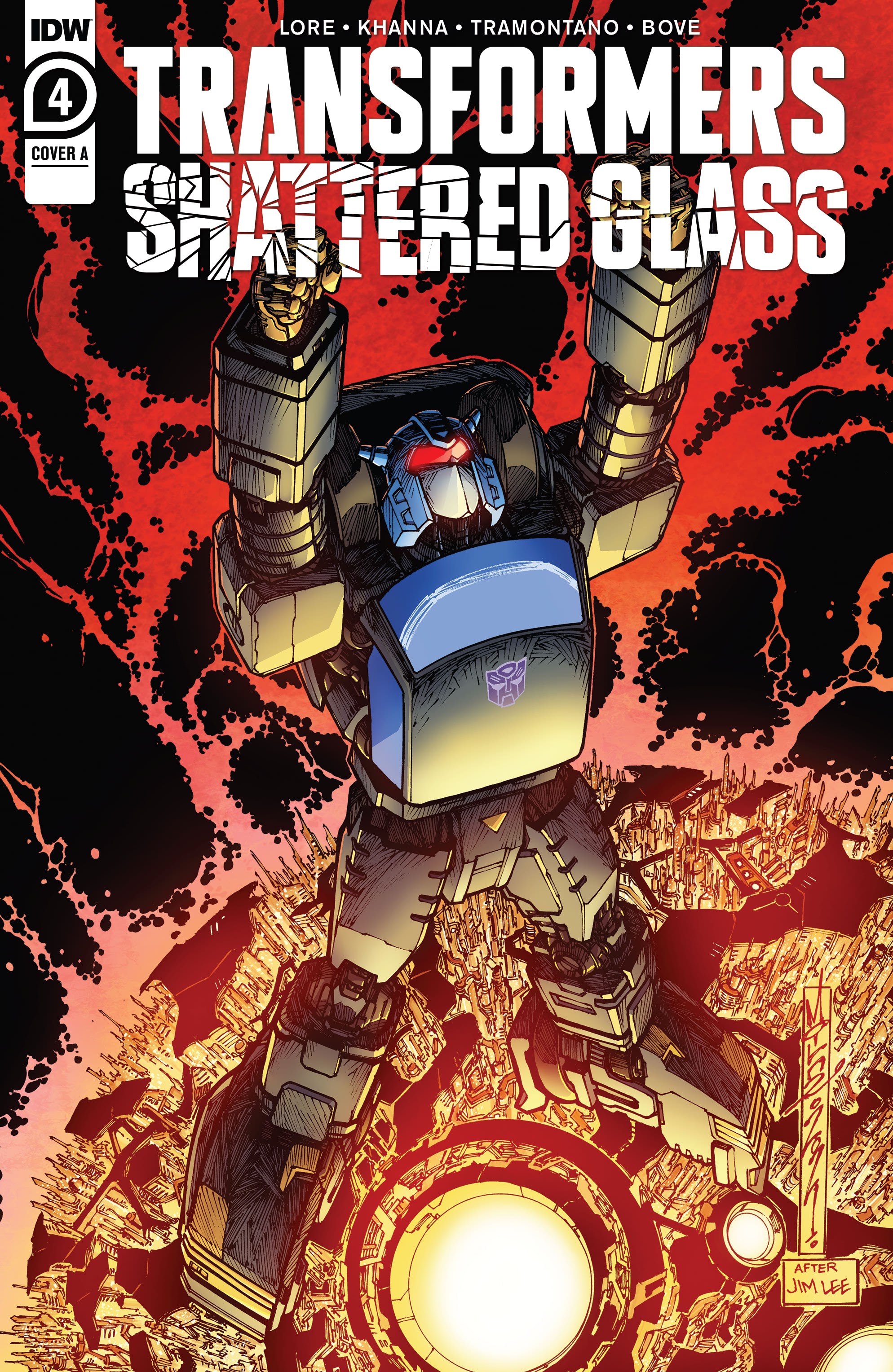 Read online Transformers: Shattered Glass comic -  Issue #4 - 1