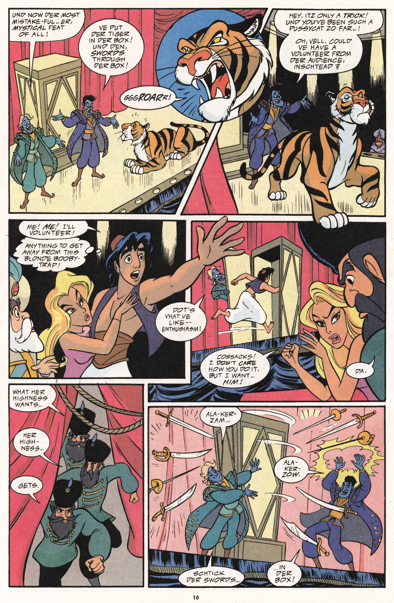 Read online Disney's Aladdin comic -  Issue #5 - 18
