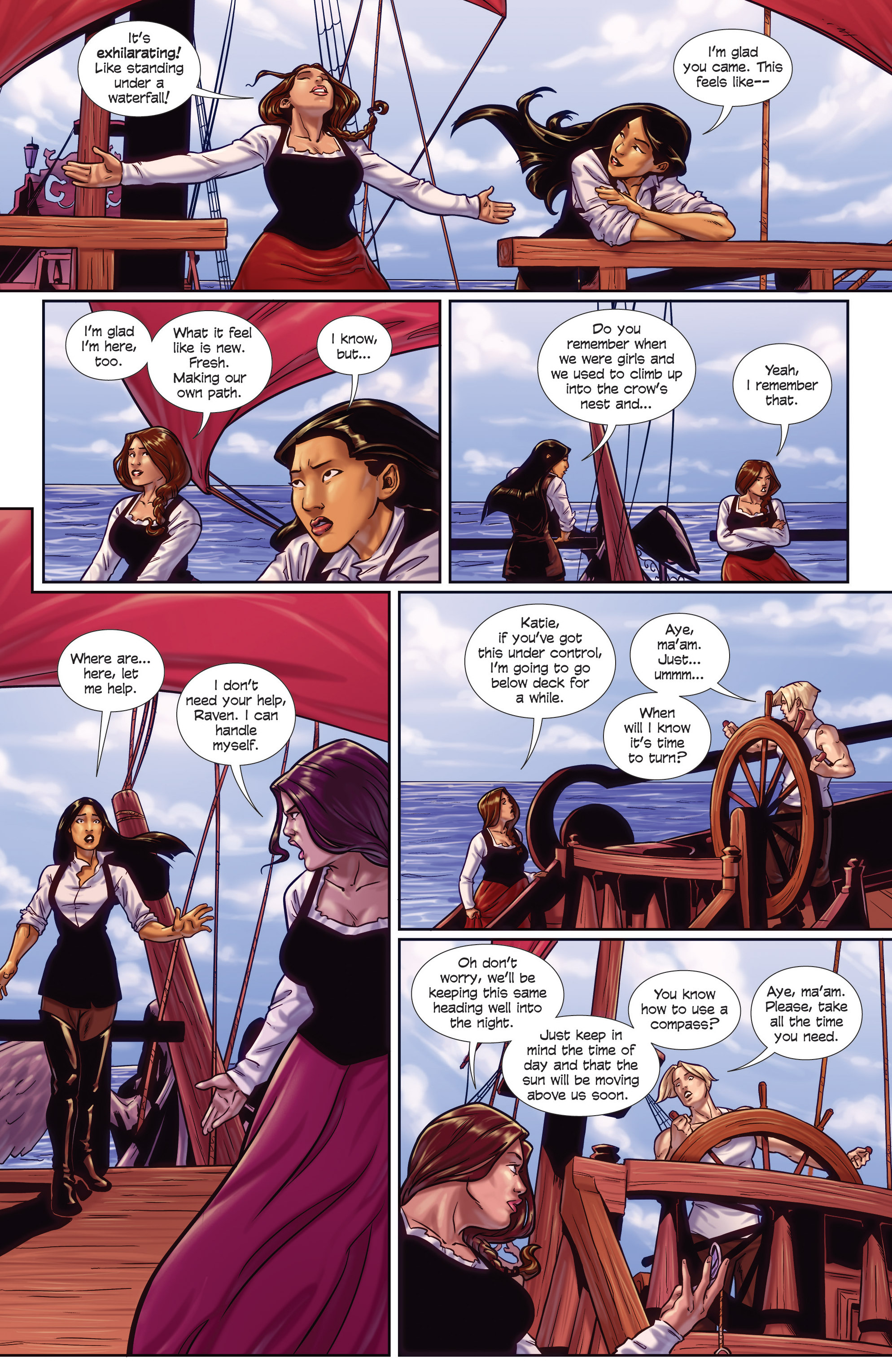 Read online Princeless: Raven the Pirate Princess comic -  Issue #5 - 4