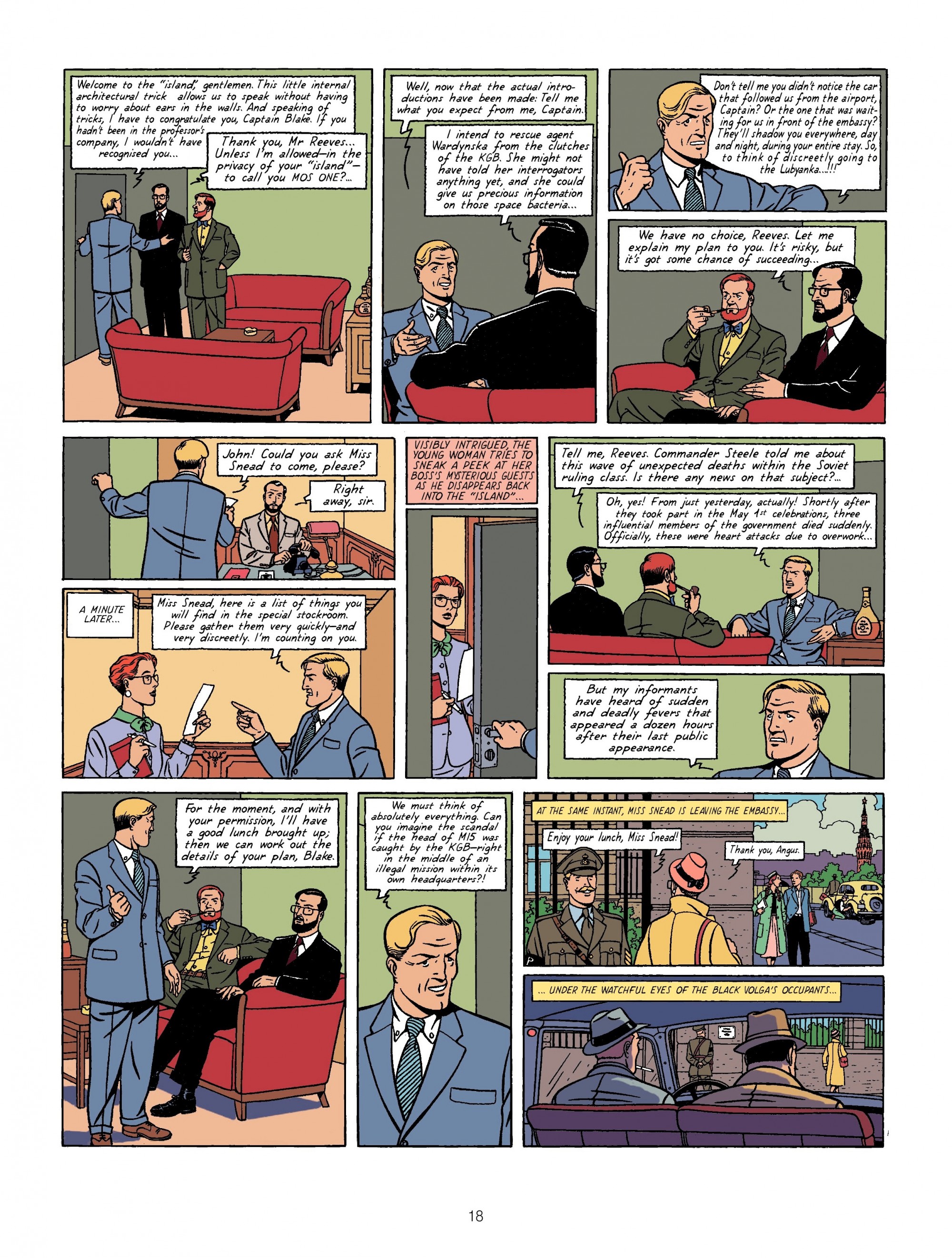 Read online Blake & Mortimer comic -  Issue #8 - 18
