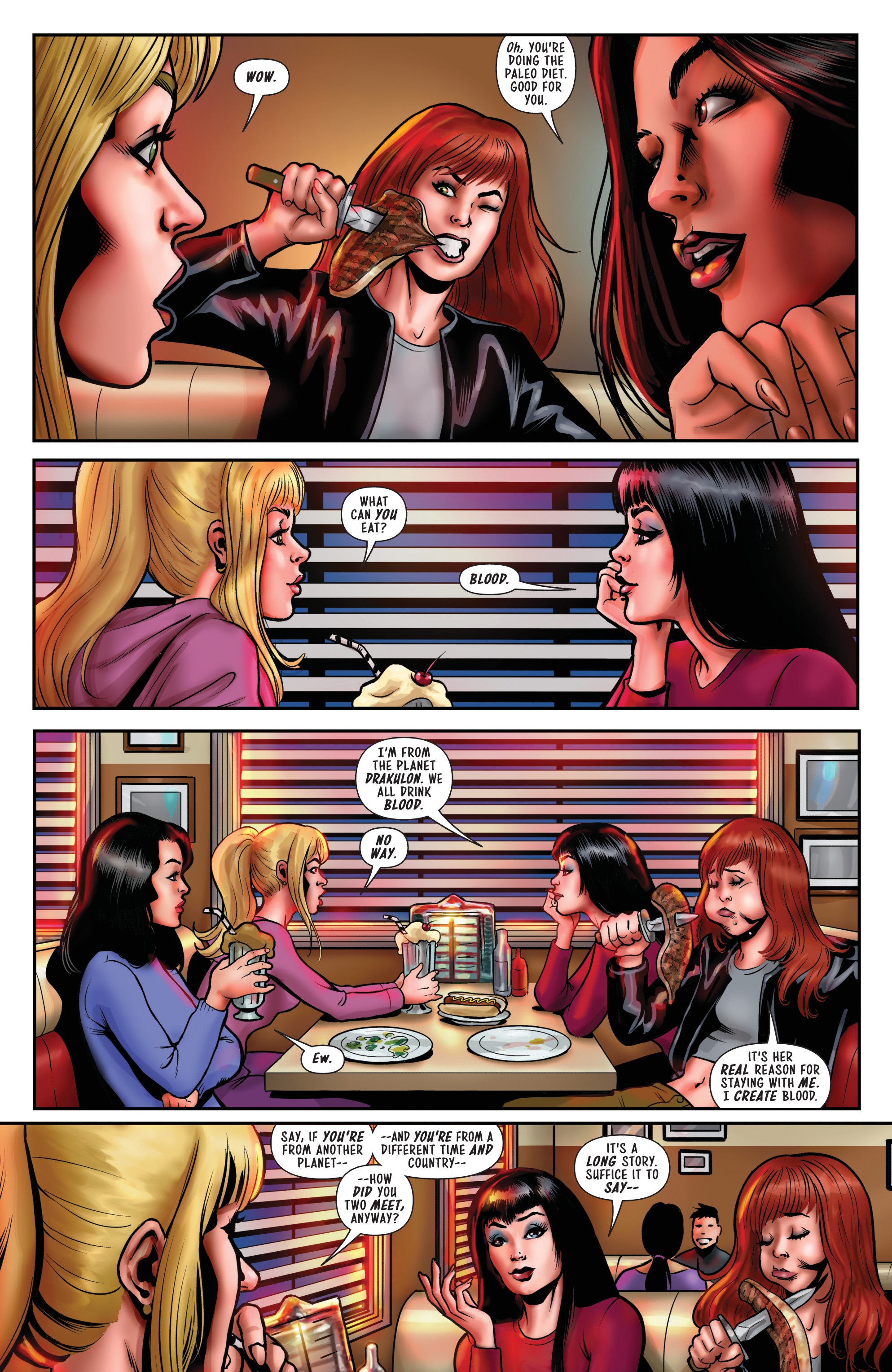 Read online Red Sonja and Vampirella Meet Betty and Veronica comic -  Issue #2 - 11