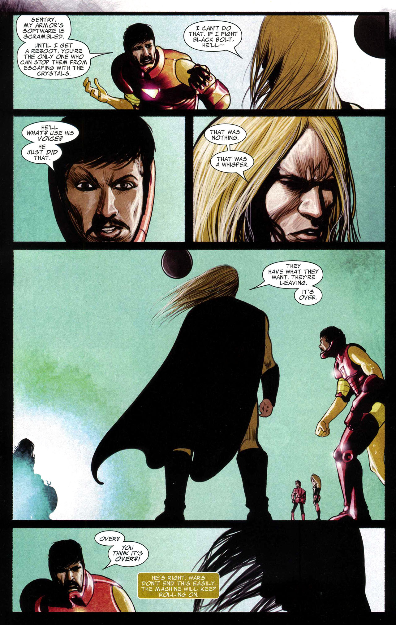 Read online Silent War comic -  Issue #5 - 21