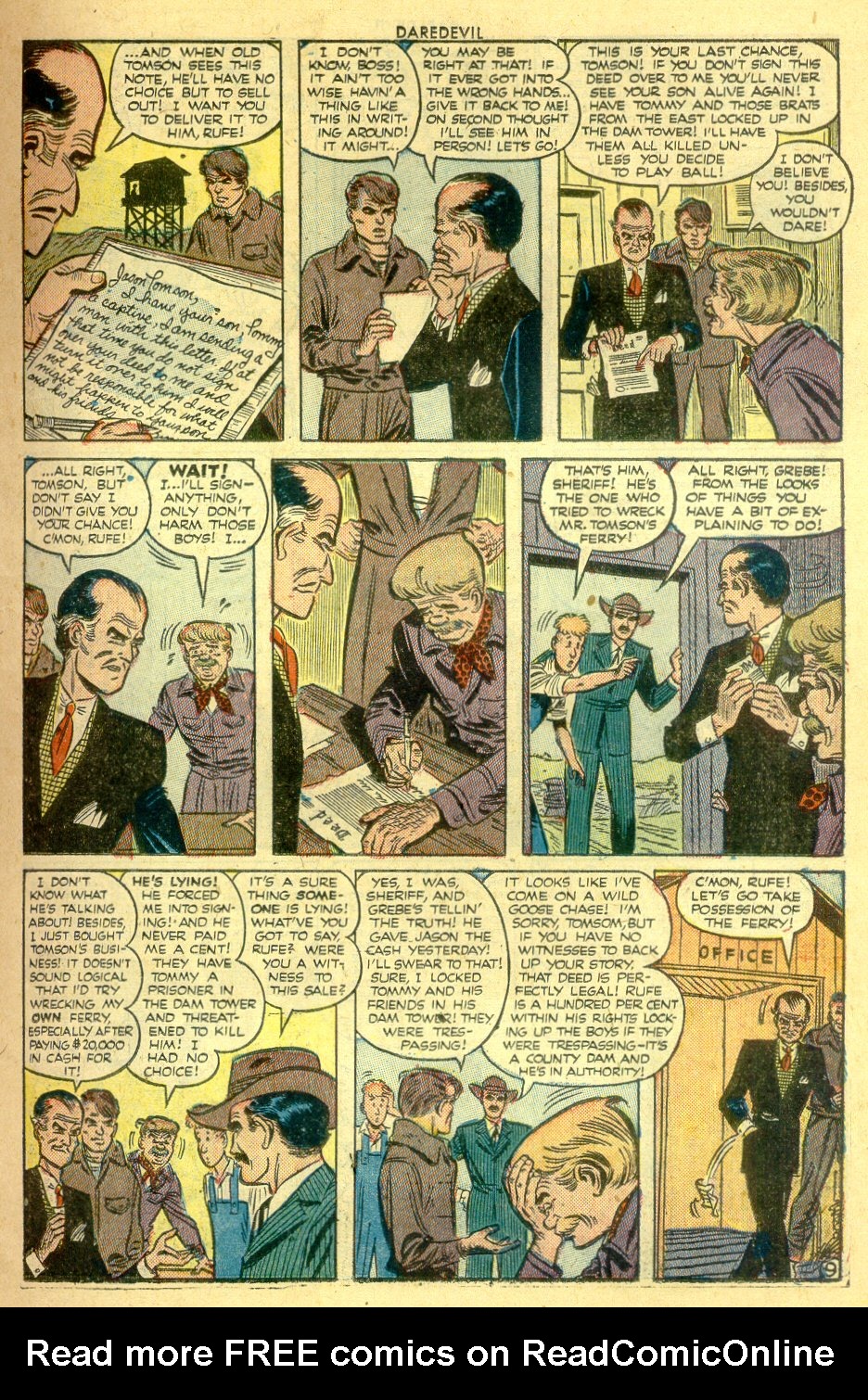 Read online Daredevil (1941) comic -  Issue #81 - 11