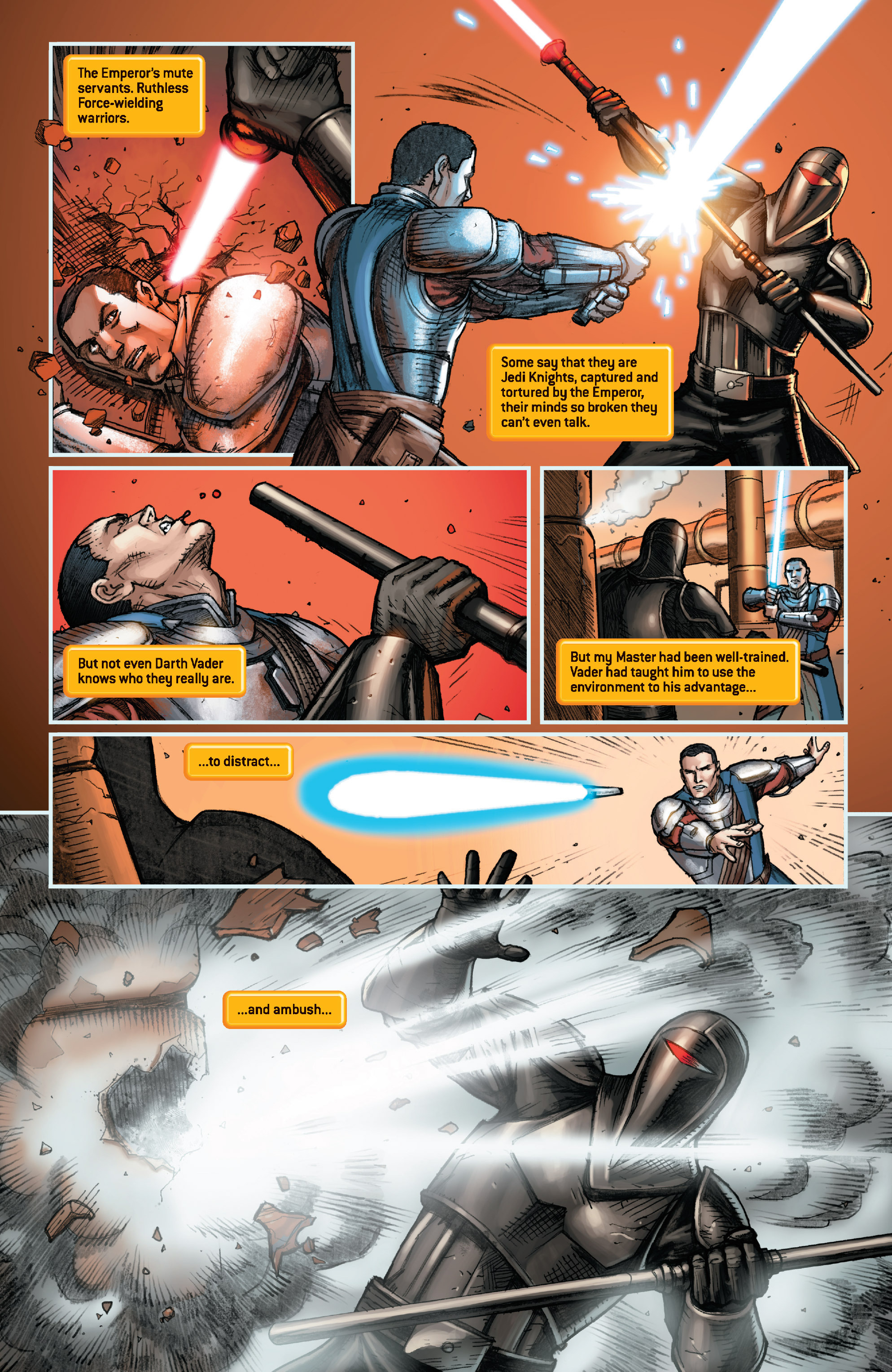 Read online Star Wars: The Force Unleashed comic -  Issue # Full - 65