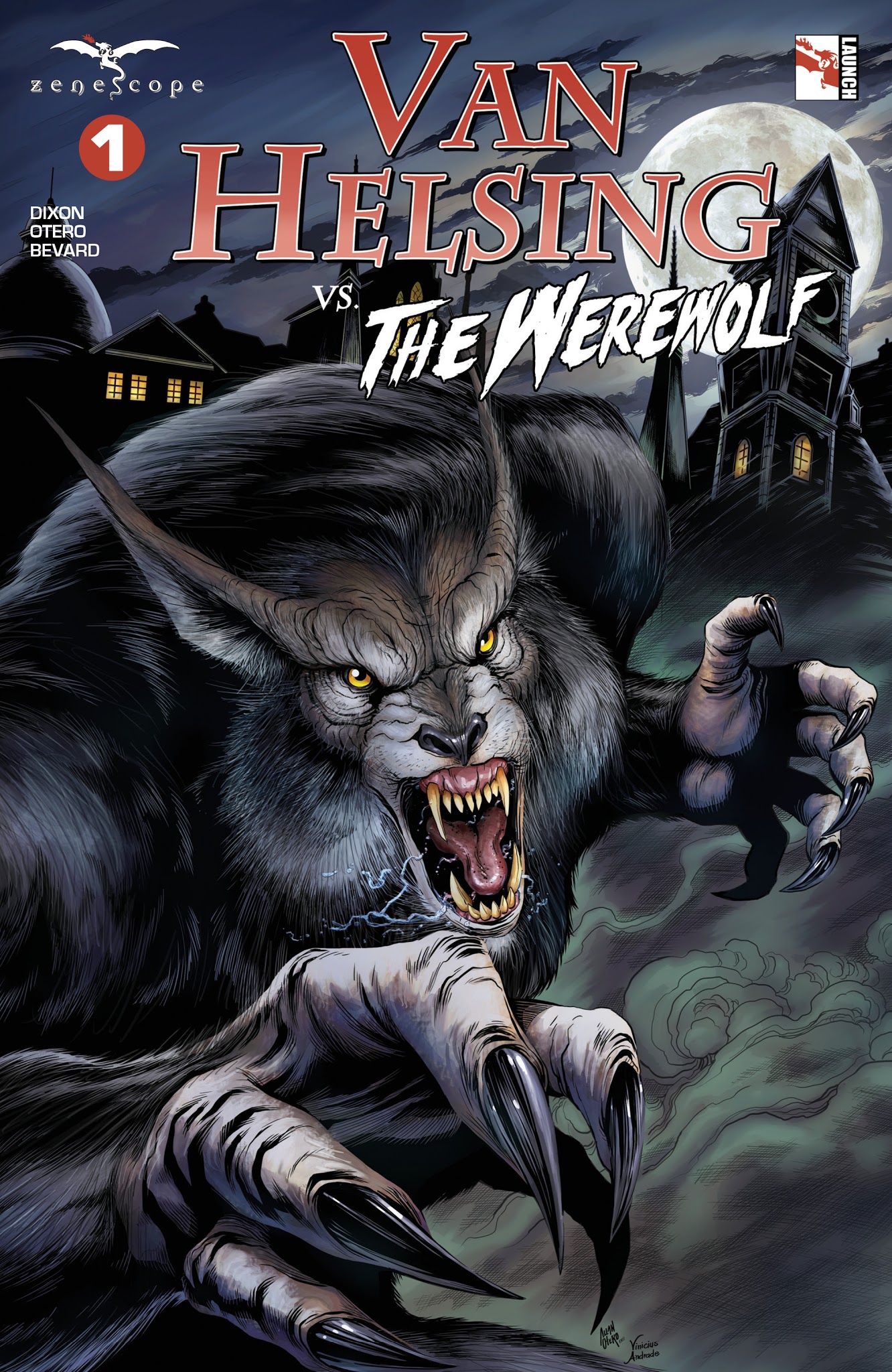 Read online Van Helsing vs. Werewolf comic -  Issue # _TPB 1 - 5