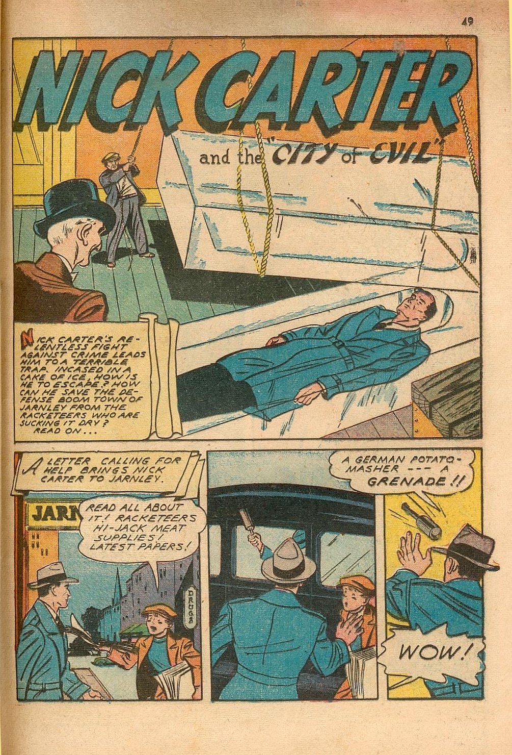 Read online Shadow Comics comic -  Issue #26 - 49