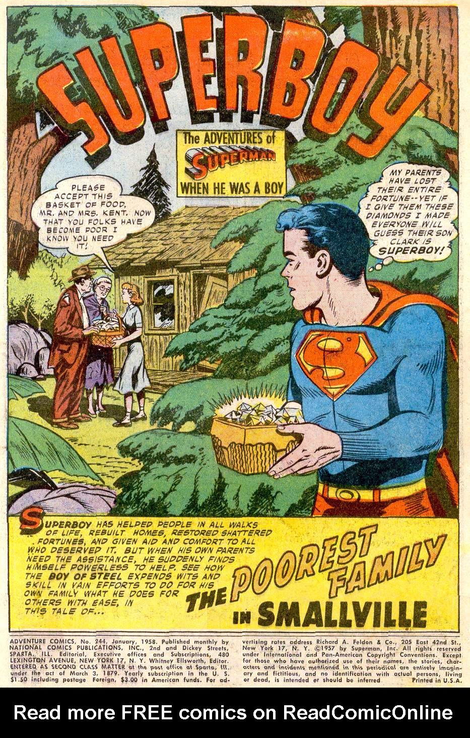 Read online Adventure Comics (1938) comic -  Issue #244 - 3