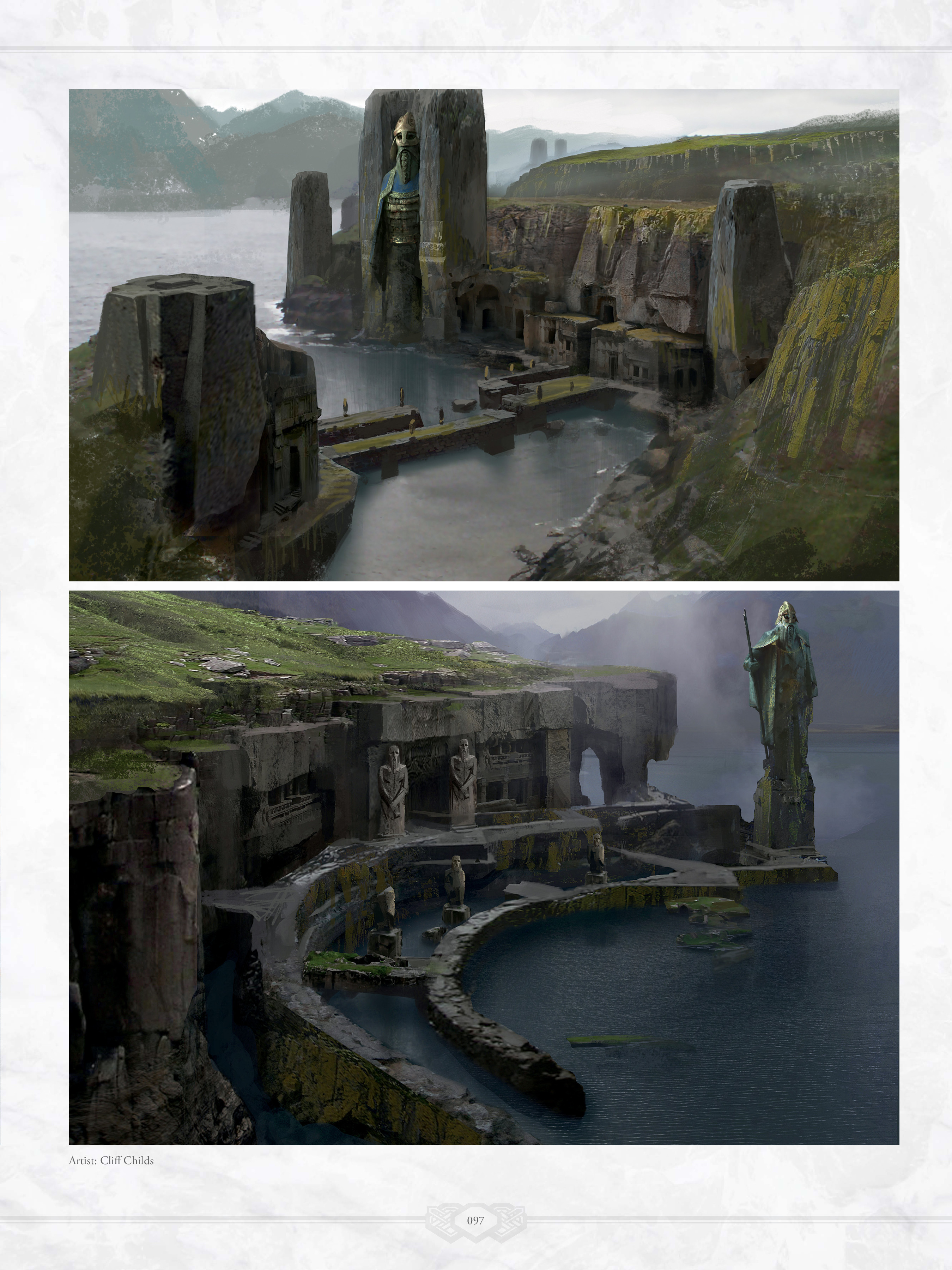 Read online The Art of God of War comic -  Issue # TPB (Part 1) - 94