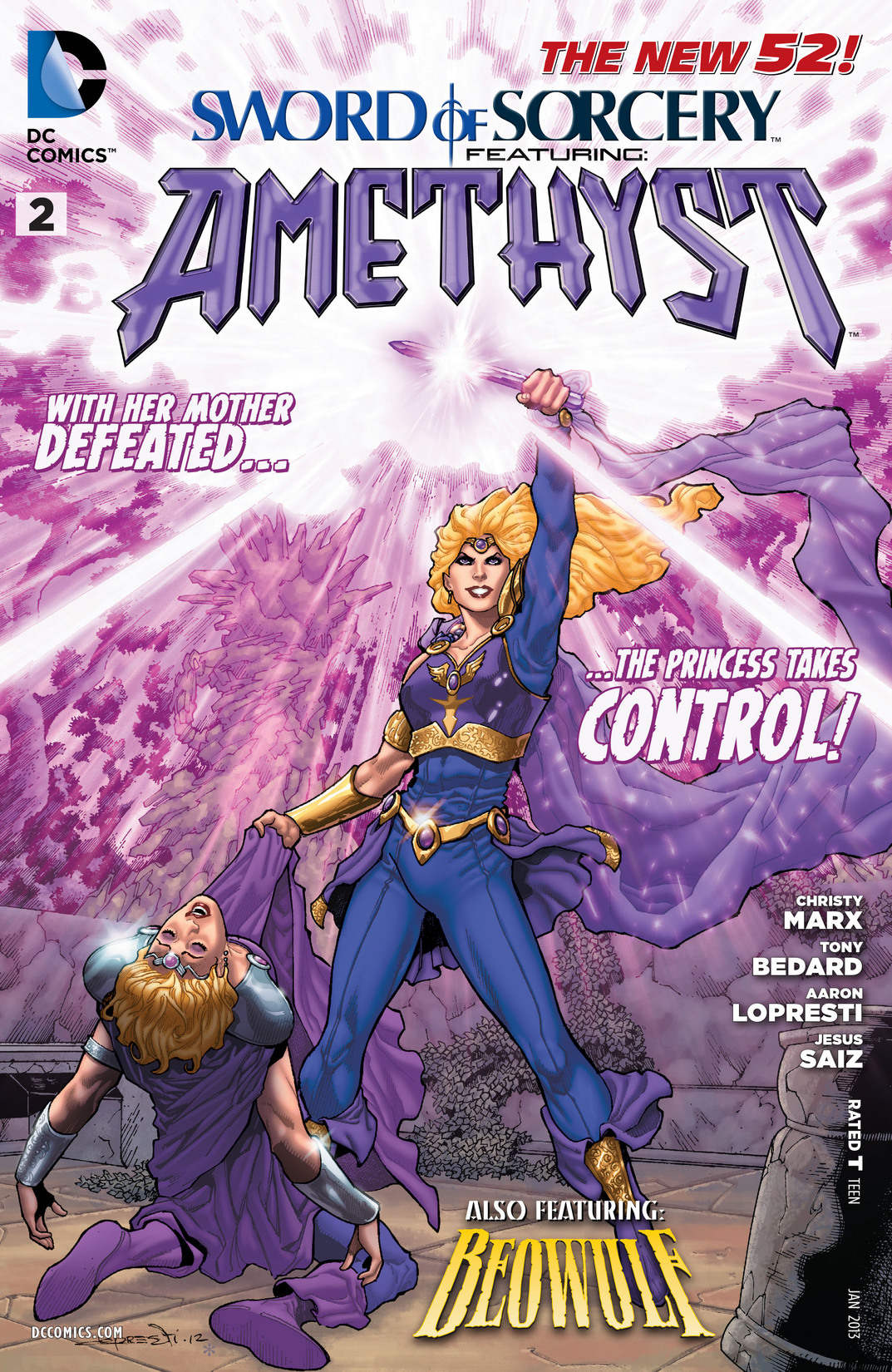 Read online Sword Of Sorcery comic -  Issue #2 - 2