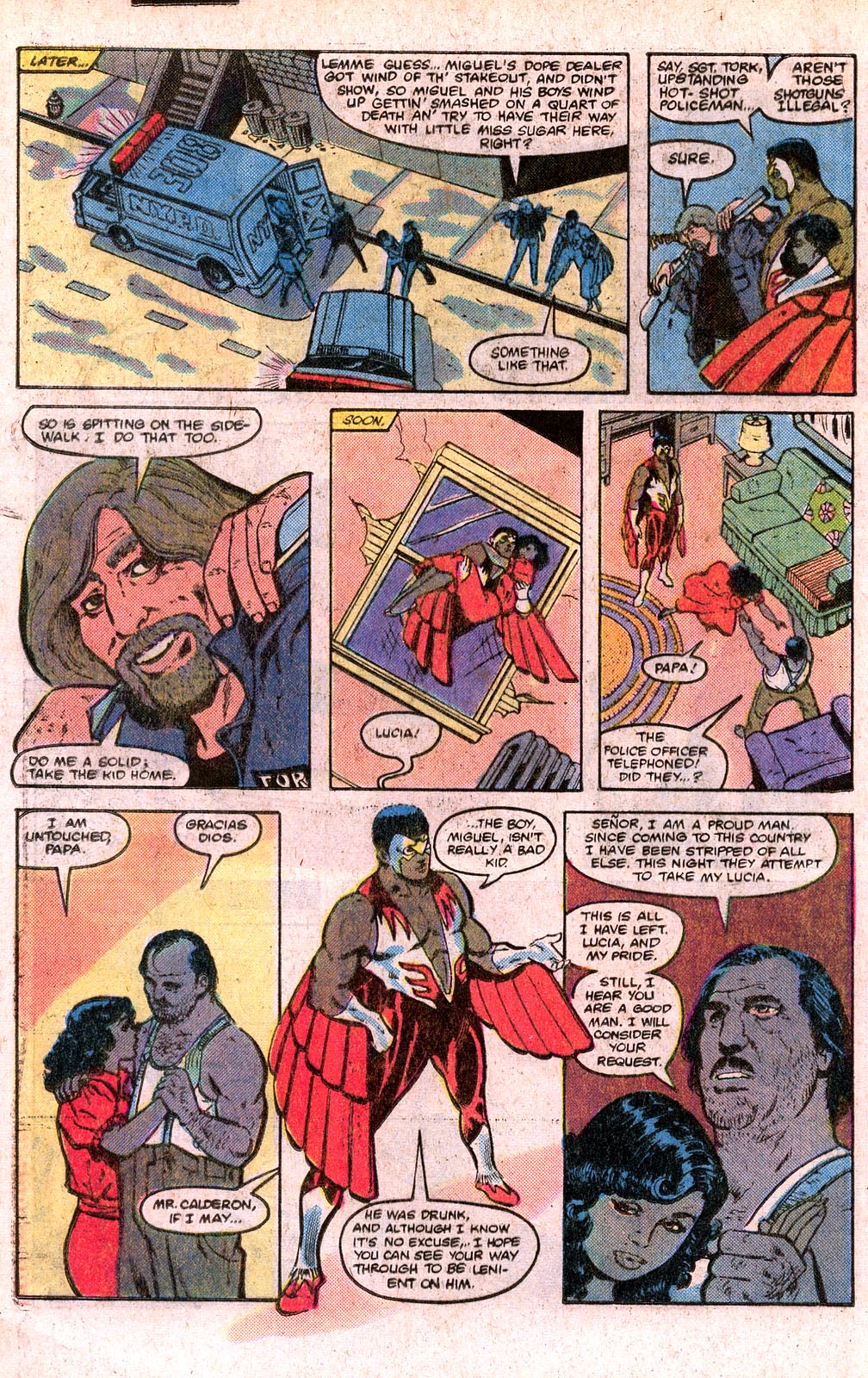 Read online Falcon (1983) comic -  Issue #1 - 6