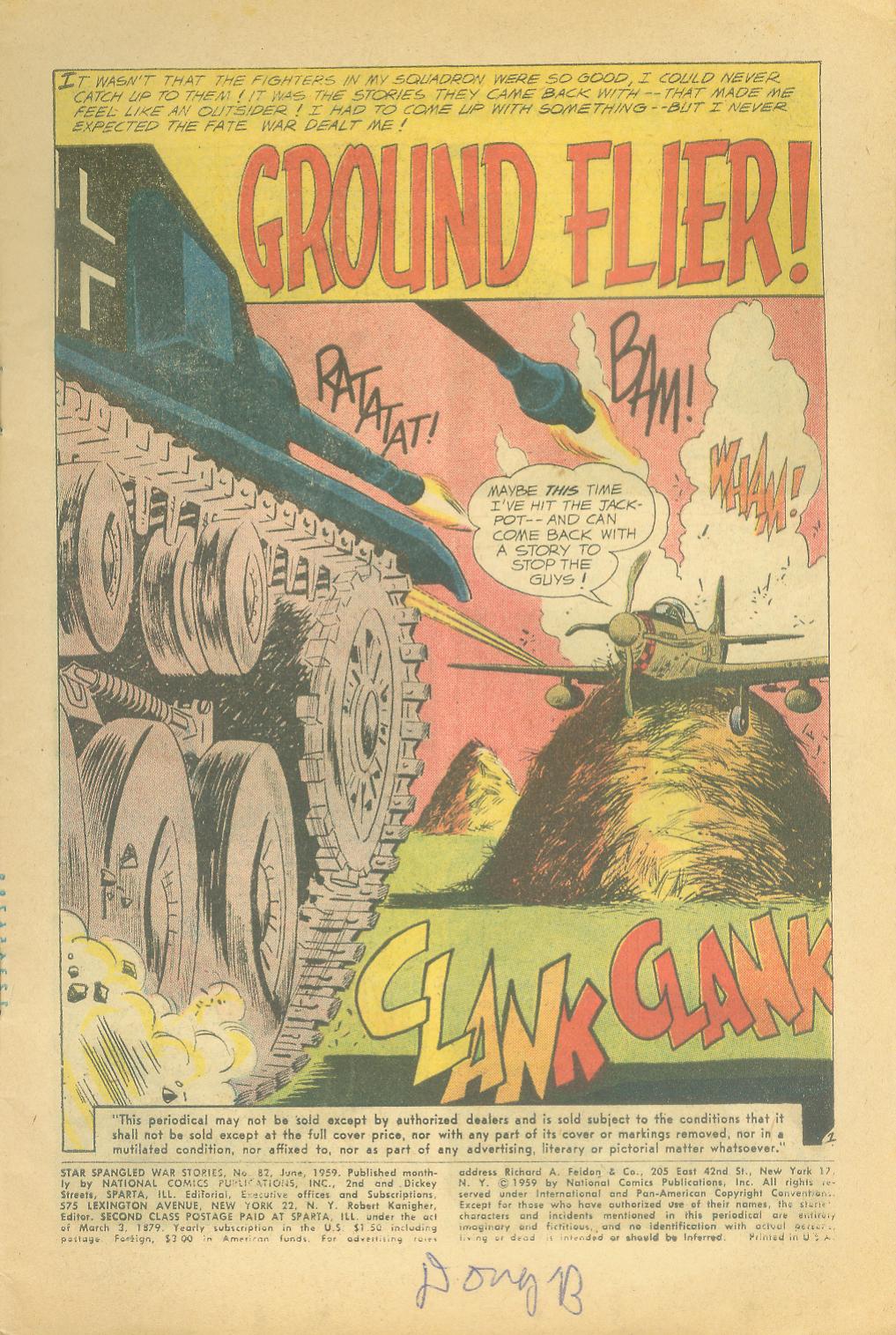 Read online Star Spangled War Stories (1952) comic -  Issue #82 - 3