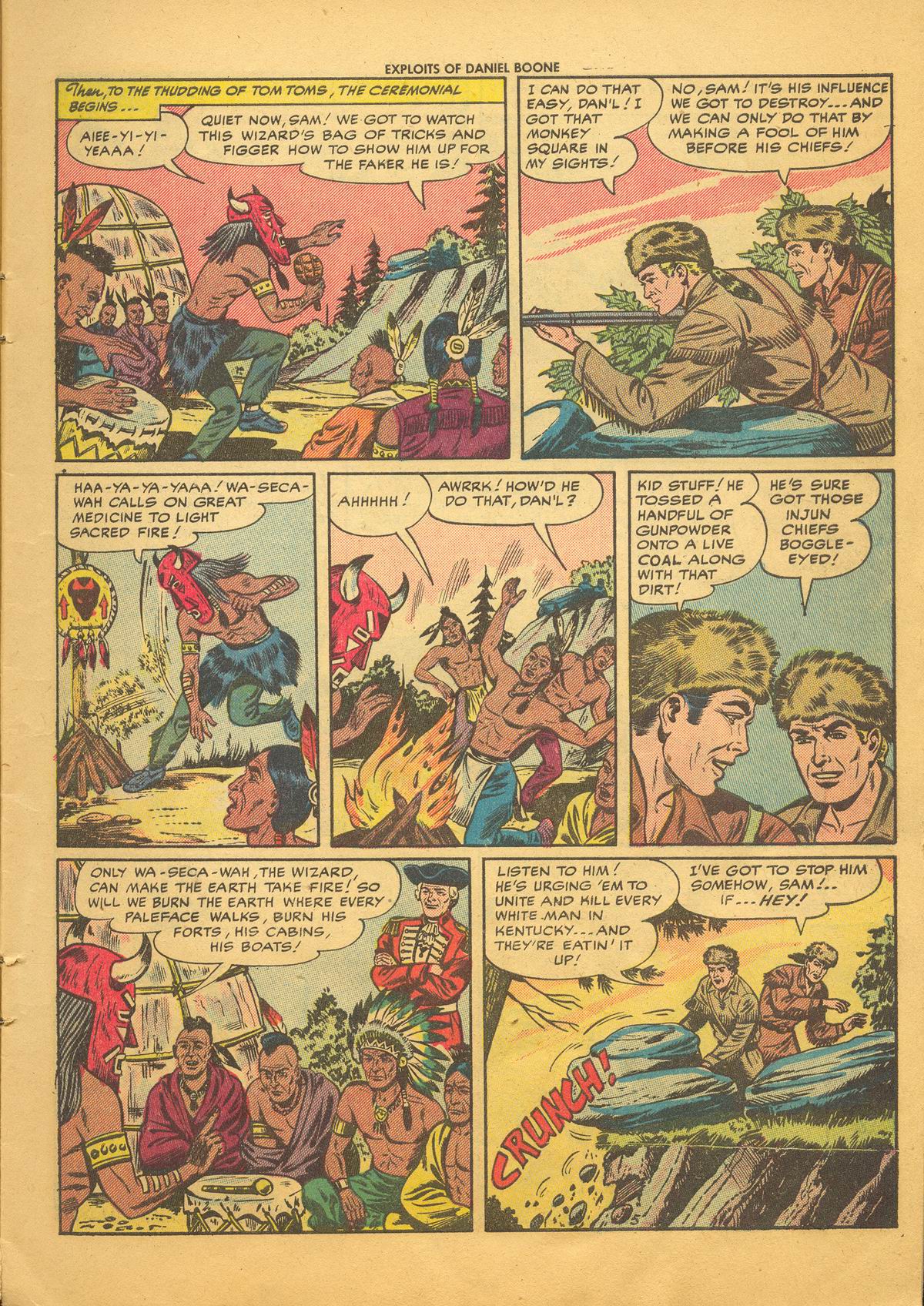 Read online Exploits of Daniel Boone comic -  Issue #4 - 7
