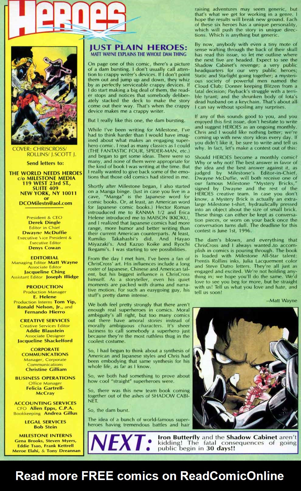 Read online Heroes (1996) comic -  Issue #1 - 24
