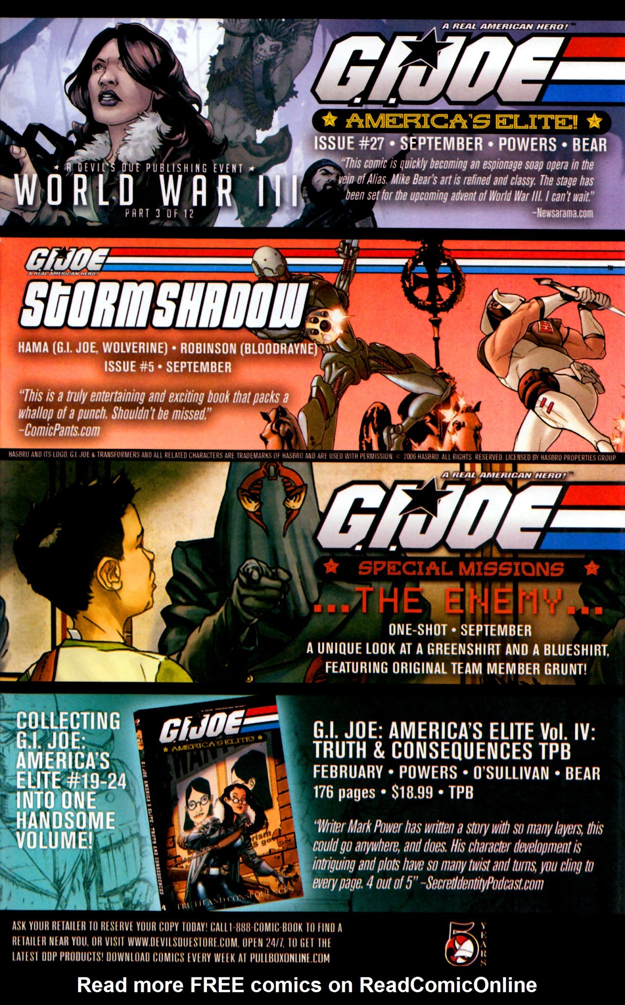 Read online G.I. Joe (2005) comic -  Issue #26 - 29