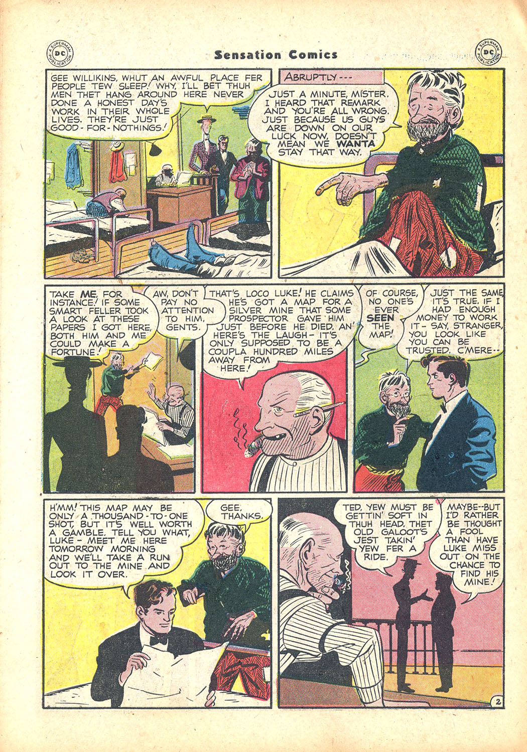 Read online Sensation (Mystery) Comics comic -  Issue #63 - 42