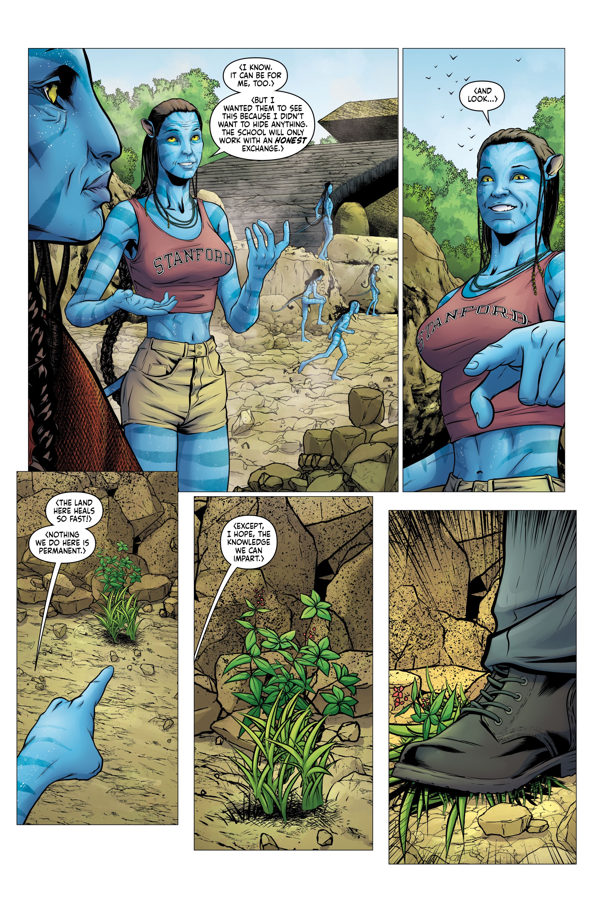 Read online Avatar: Adapt or Die comic -  Issue #1 - 16