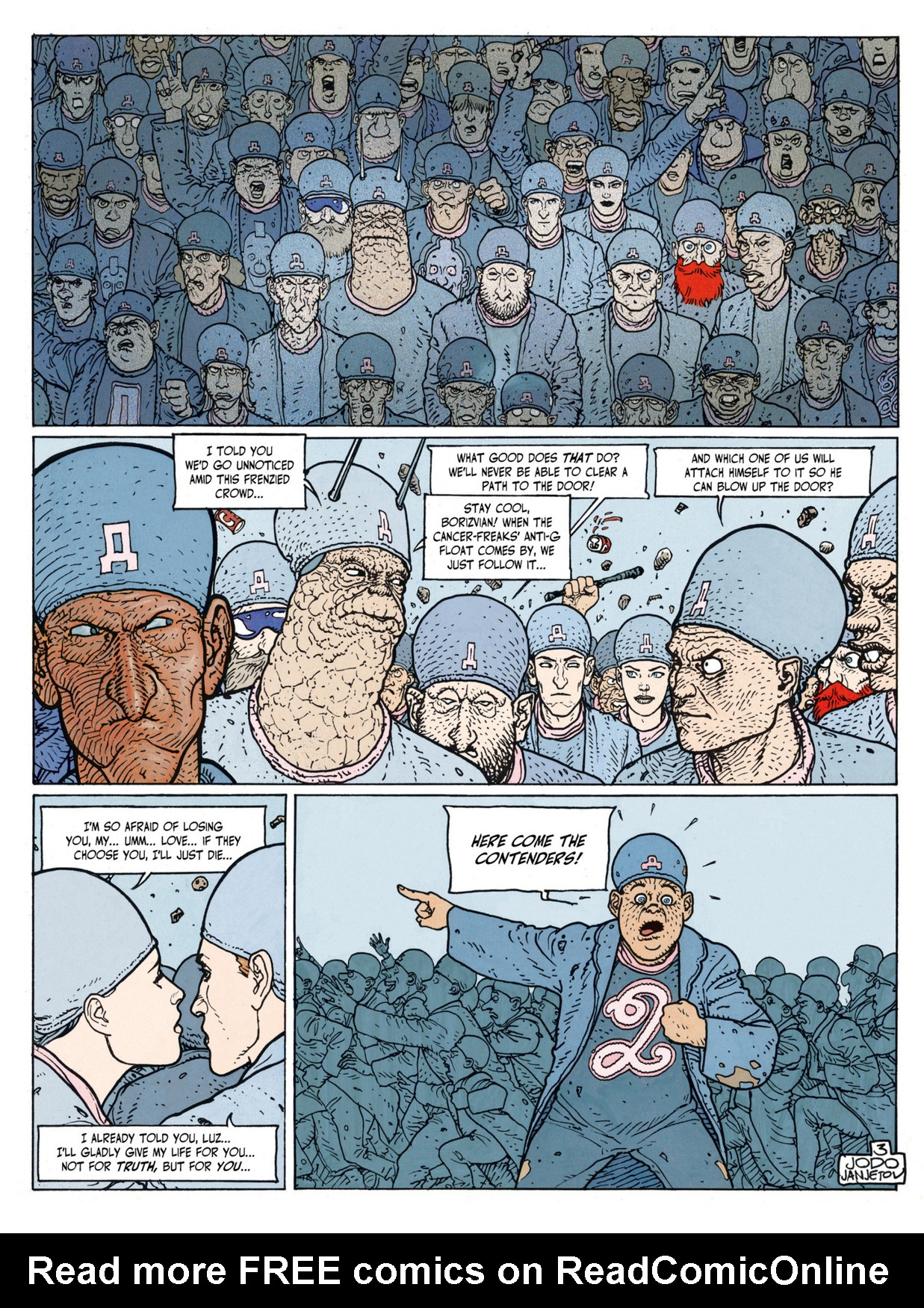 Read online Before the Incal comic -  Issue #5 - 6
