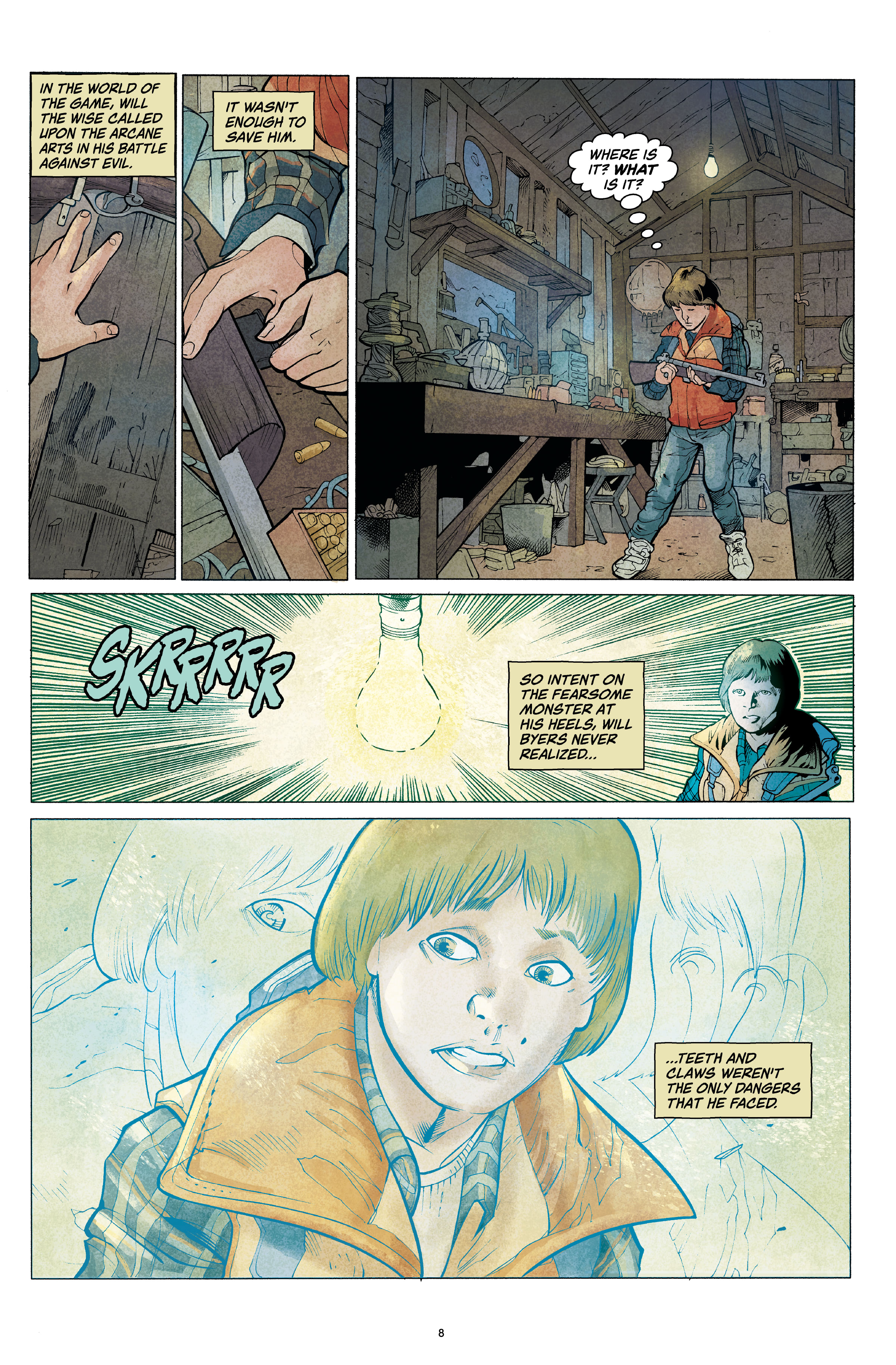 Read online Stranger Things Library Edition comic -  Issue # TPB 1 (Part 1) - 8