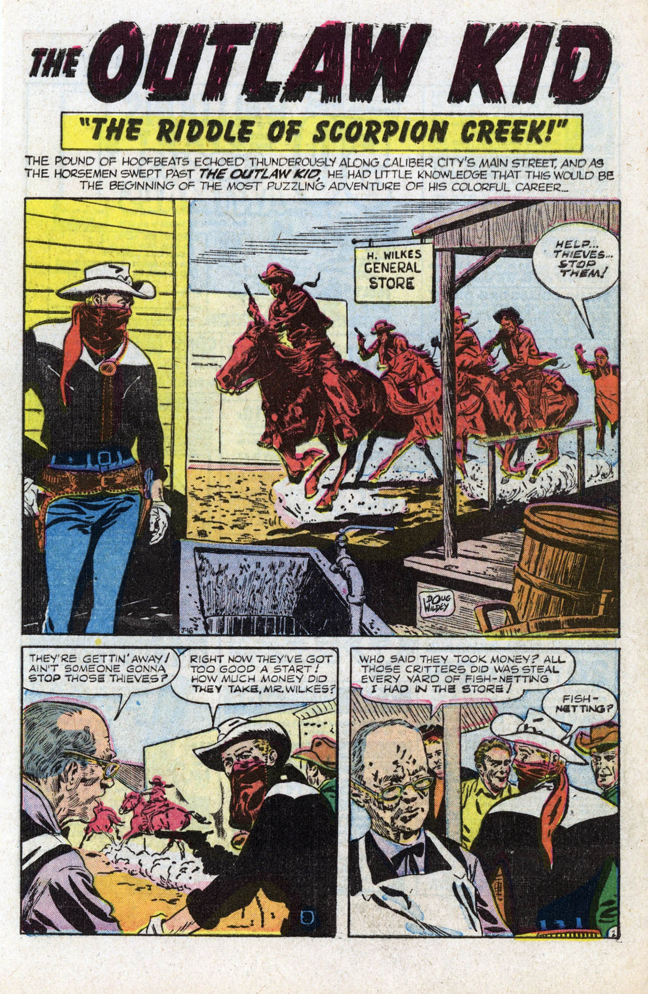 Read online The Outlaw Kid (1954) comic -  Issue #11 - 27