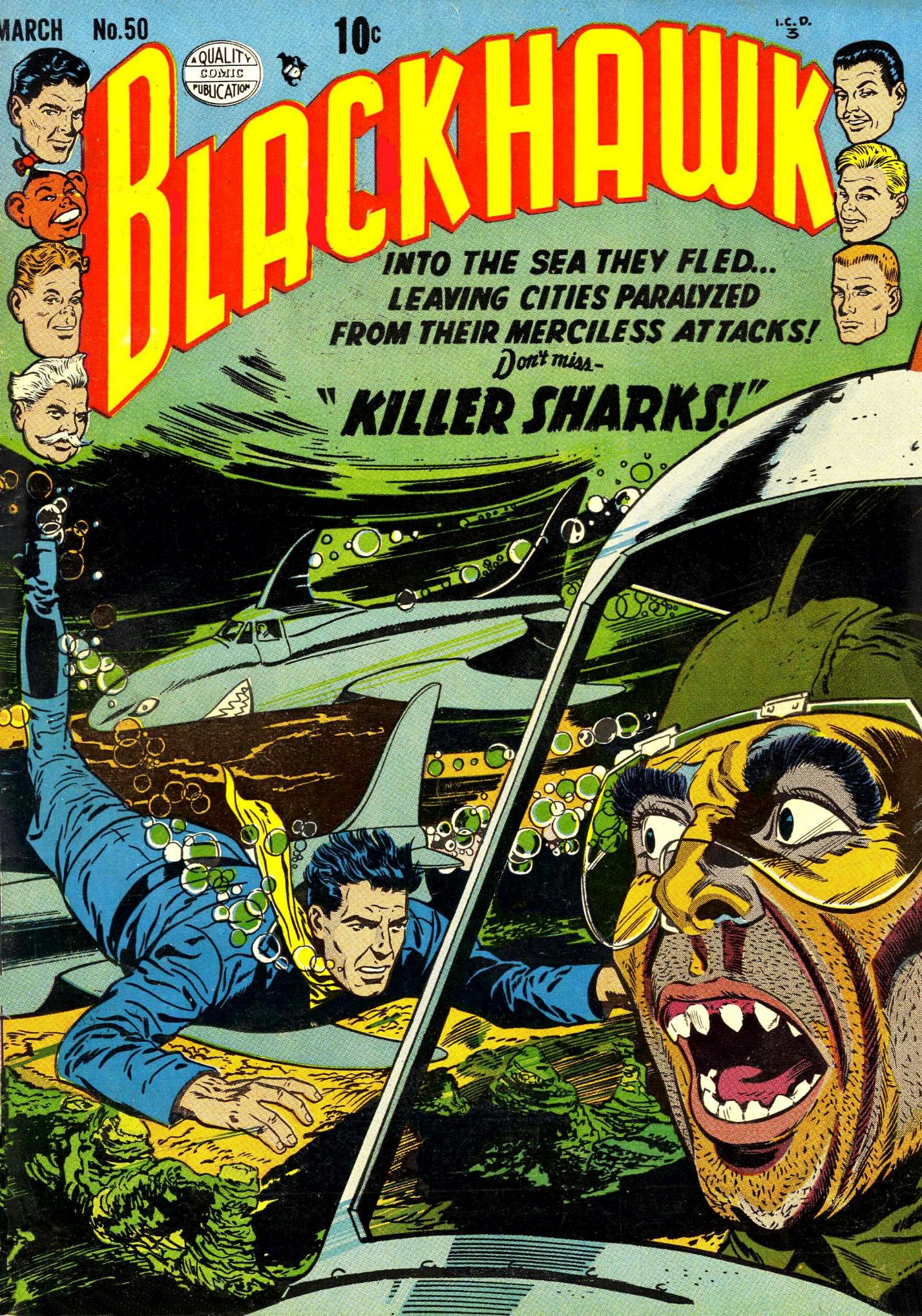 Read online Blackhawk (1957) comic -  Issue #50 - 1