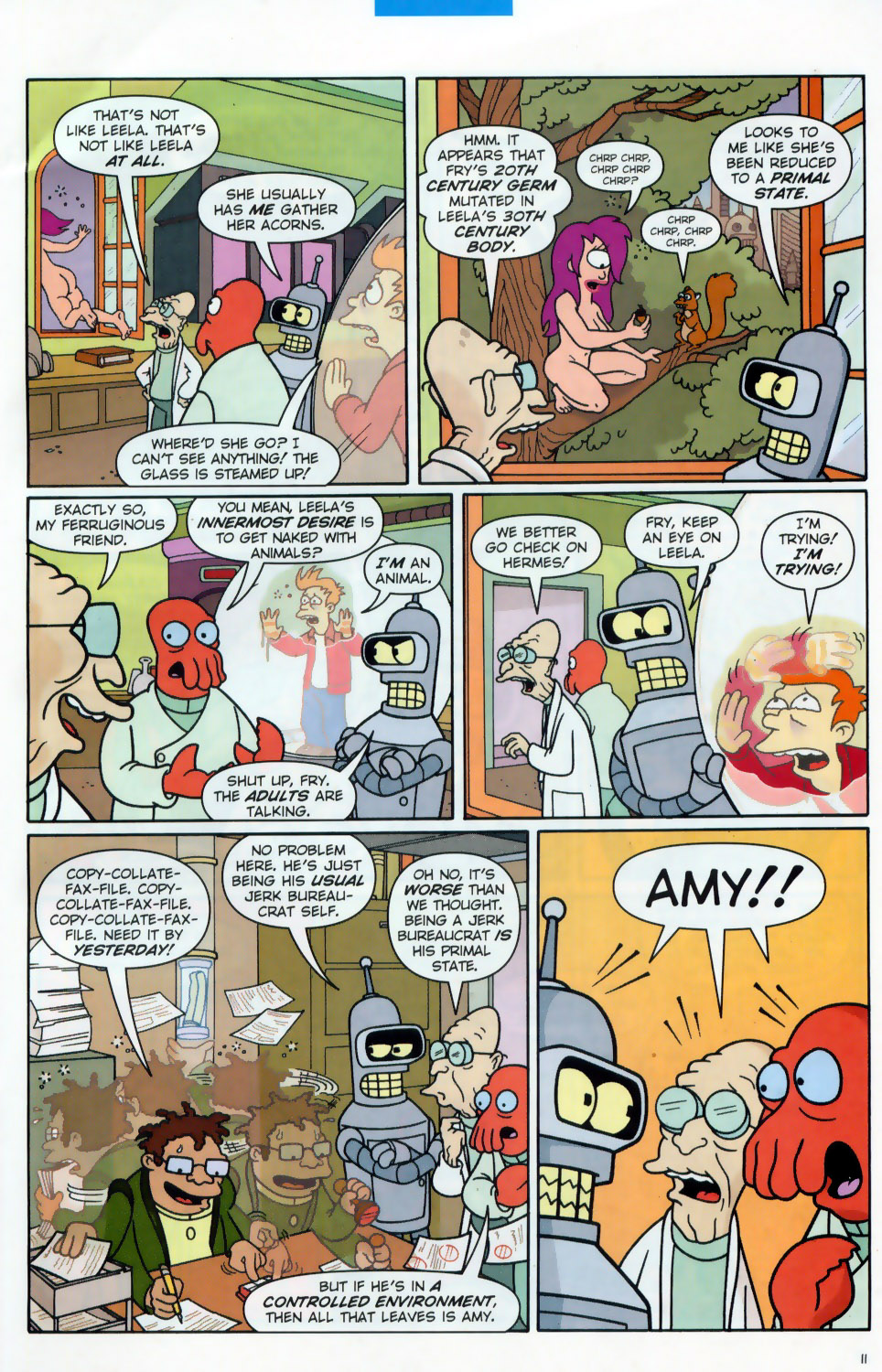 Read online Futurama Comics comic -  Issue #11 - 12