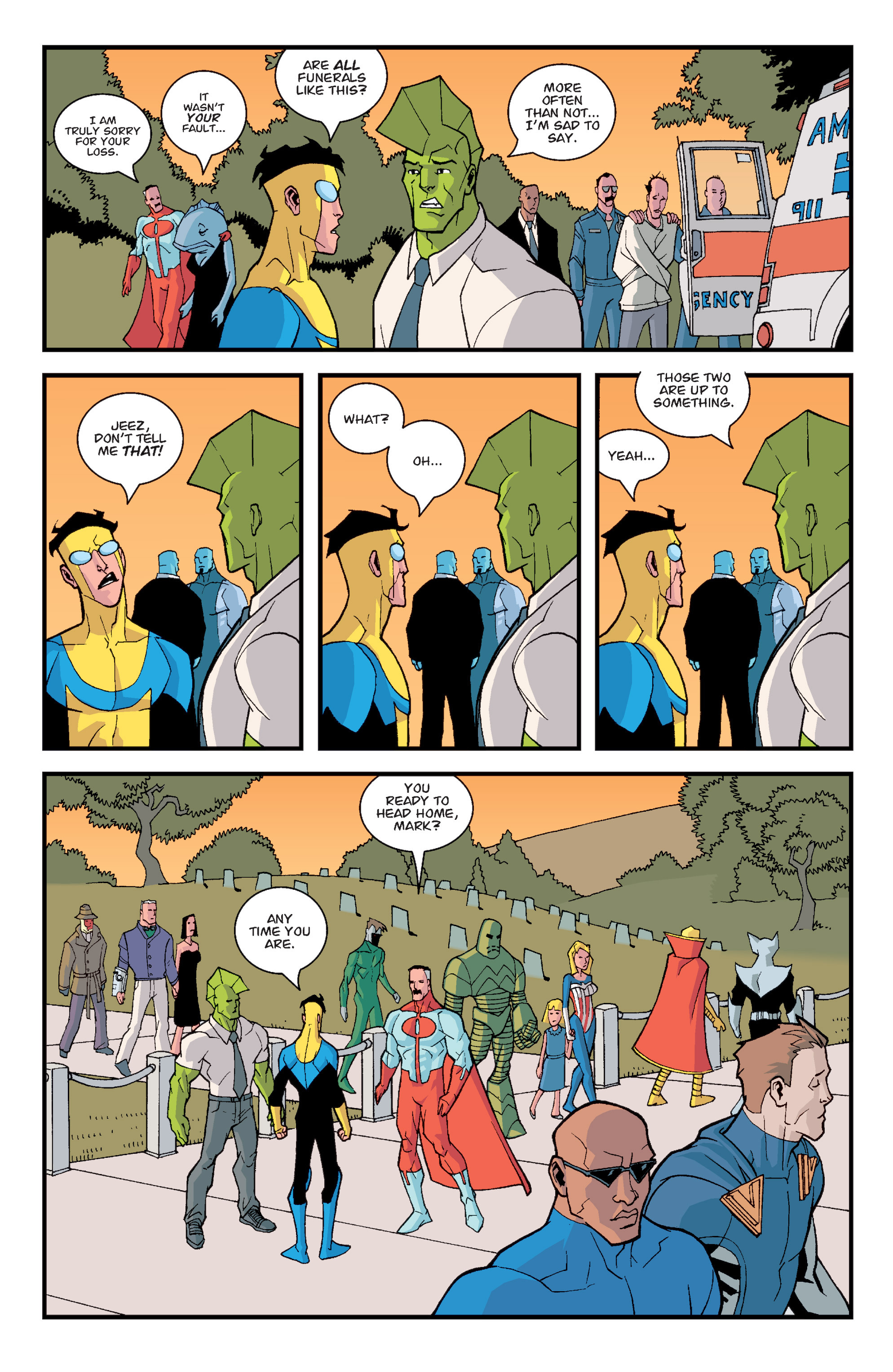 Read online Invincible comic -  Issue # _TPB 2 - Eight is Enough - 96