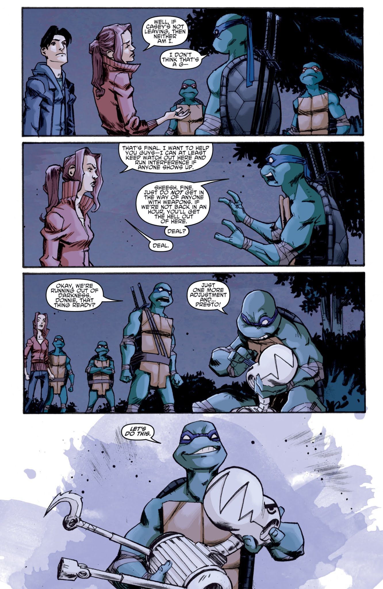 Read online Teenage Mutant Ninja Turtles: The IDW Collection comic -  Issue # TPB 1 (Part 4) - 14