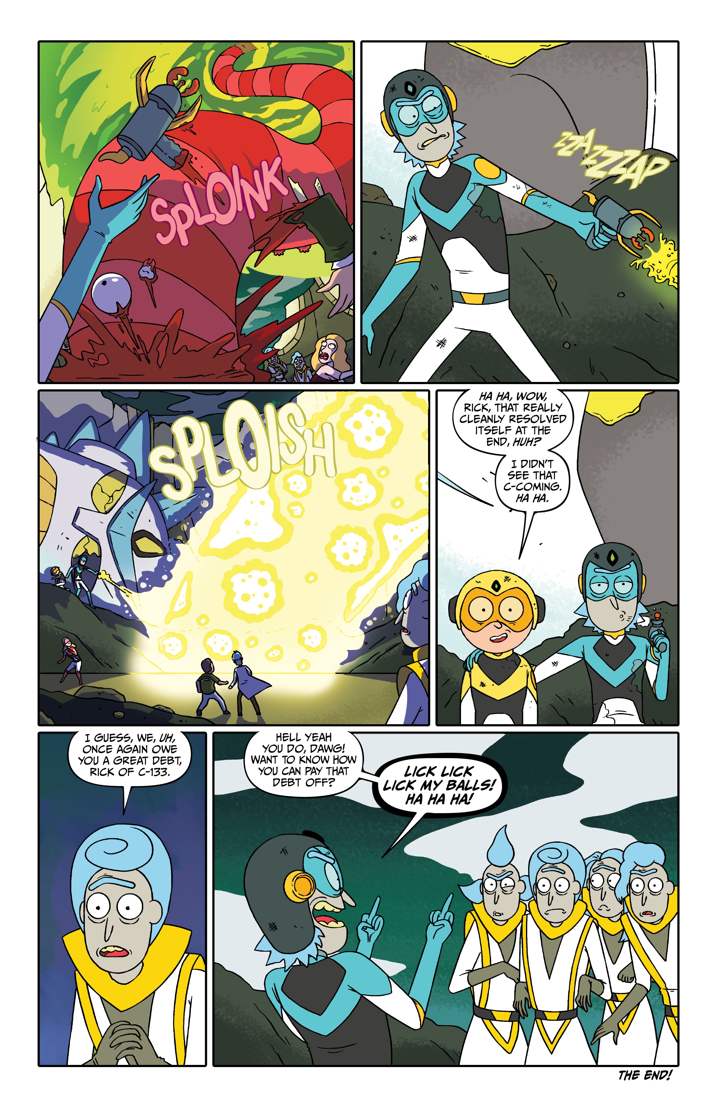 Read online Rick and Morty comic -  Issue # (2015) _Deluxe Edition 3 (Part 1) - 64