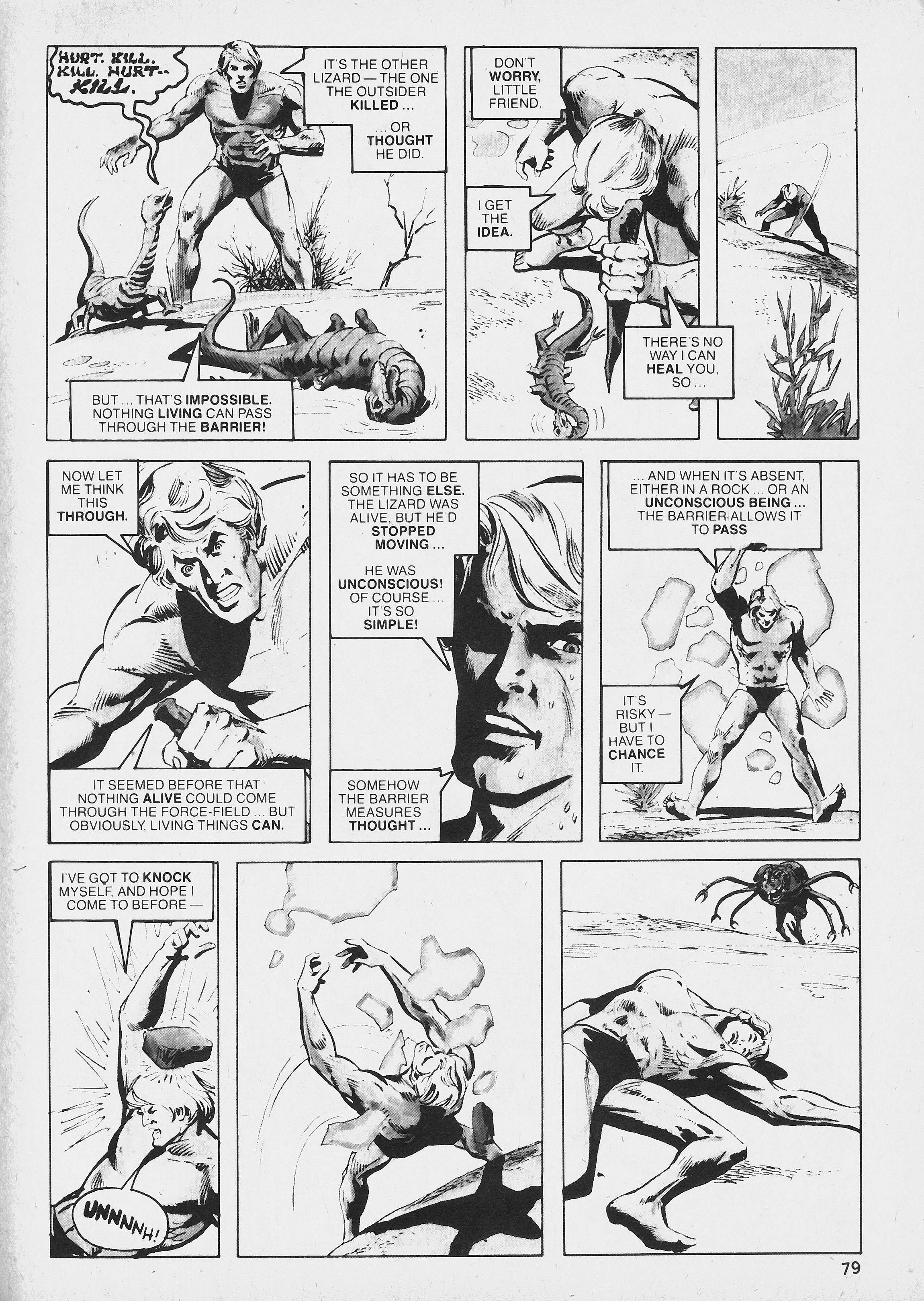 Read online Unknown Worlds of Science Fiction Giant Size Special comic -  Issue # Full - 79