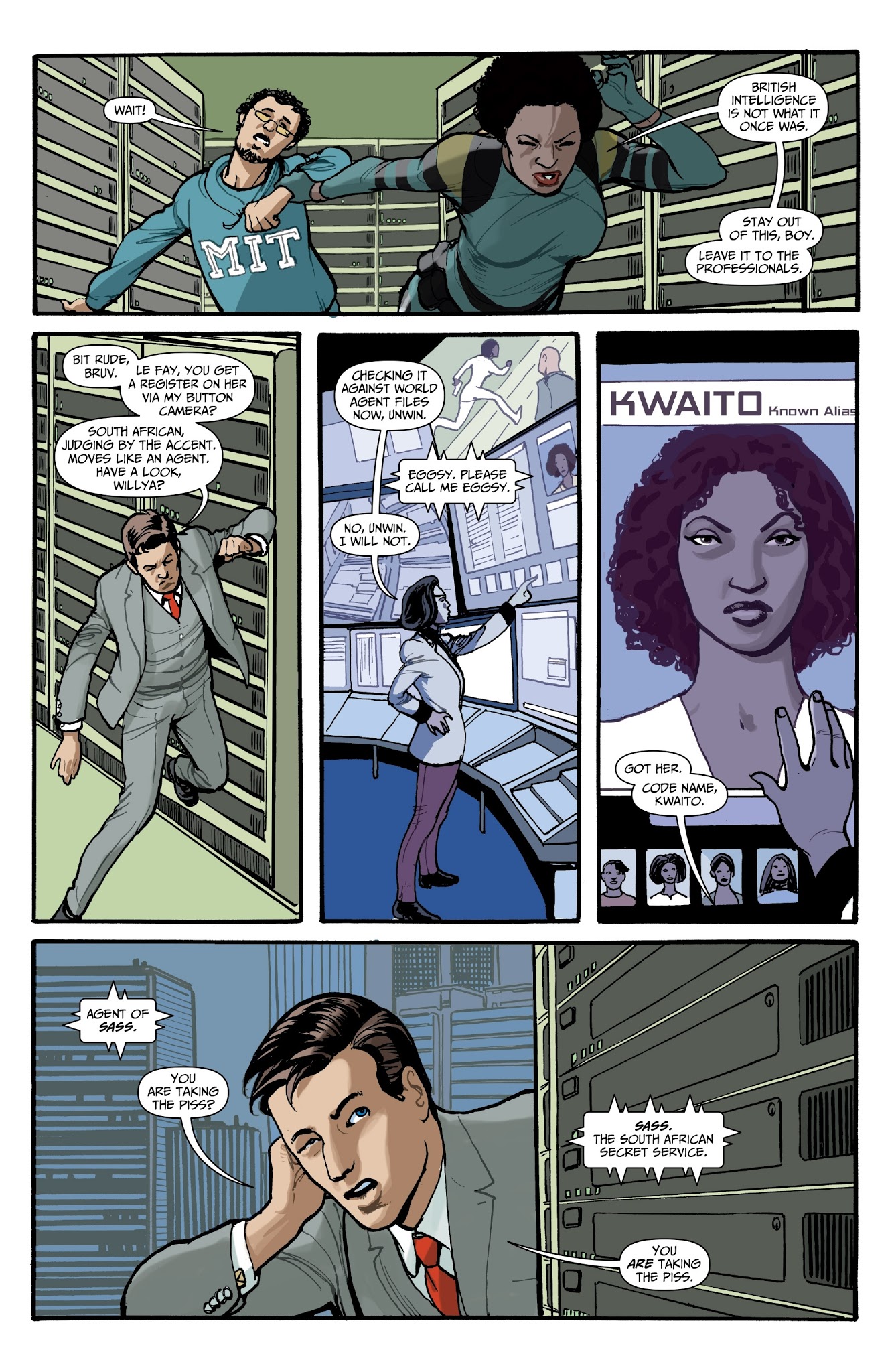 Read online Kingsman: The Red Diamond comic -  Issue #2 - 19