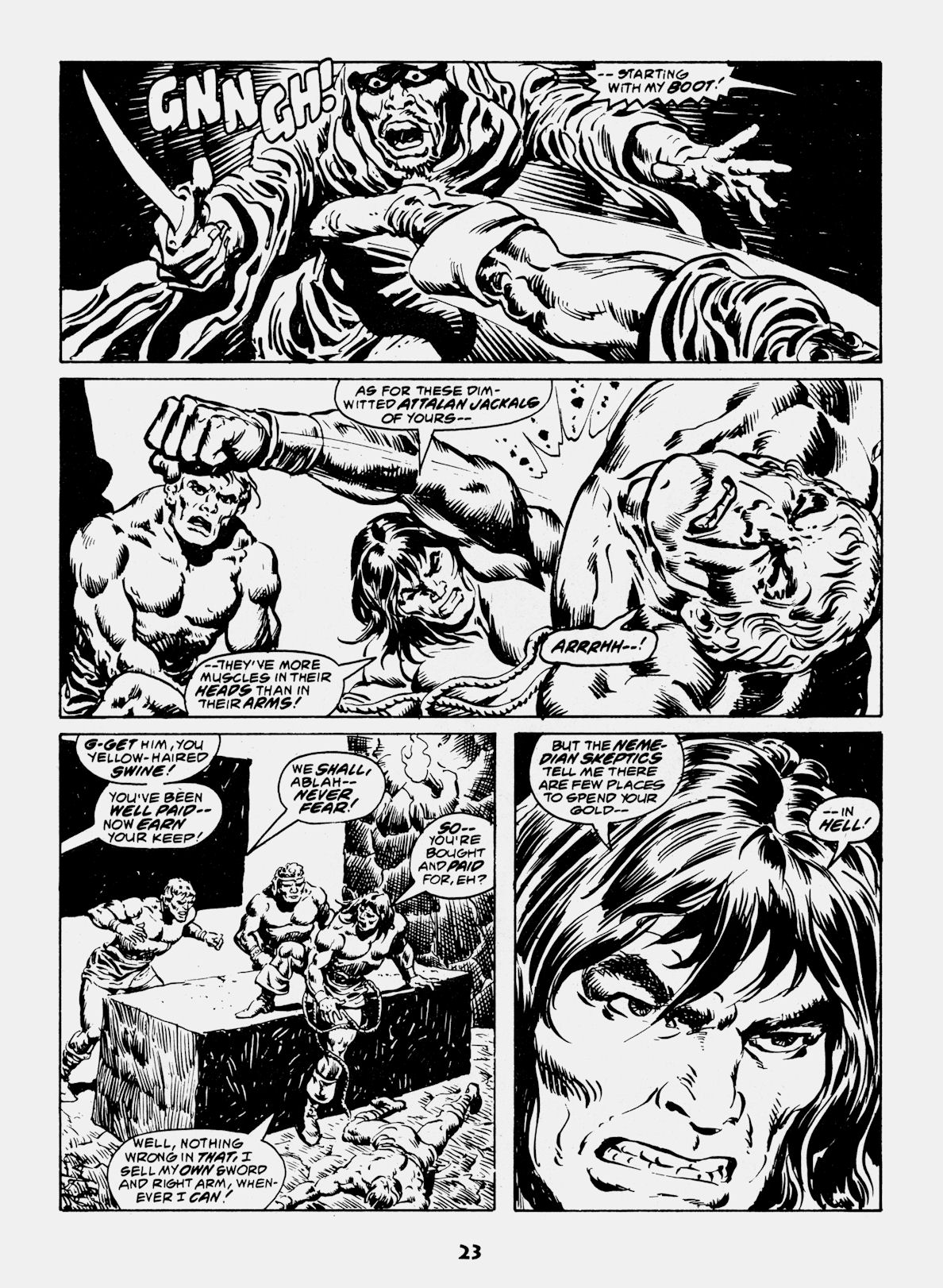 Read online Conan Saga comic -  Issue #90 - 25
