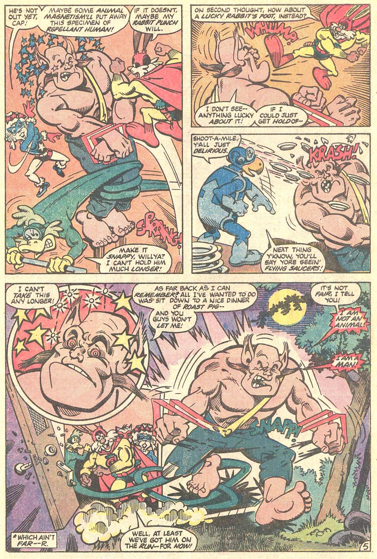 Read online Captain Carrot and His Amazing Zoo Crew! comic -  Issue #11 - 6