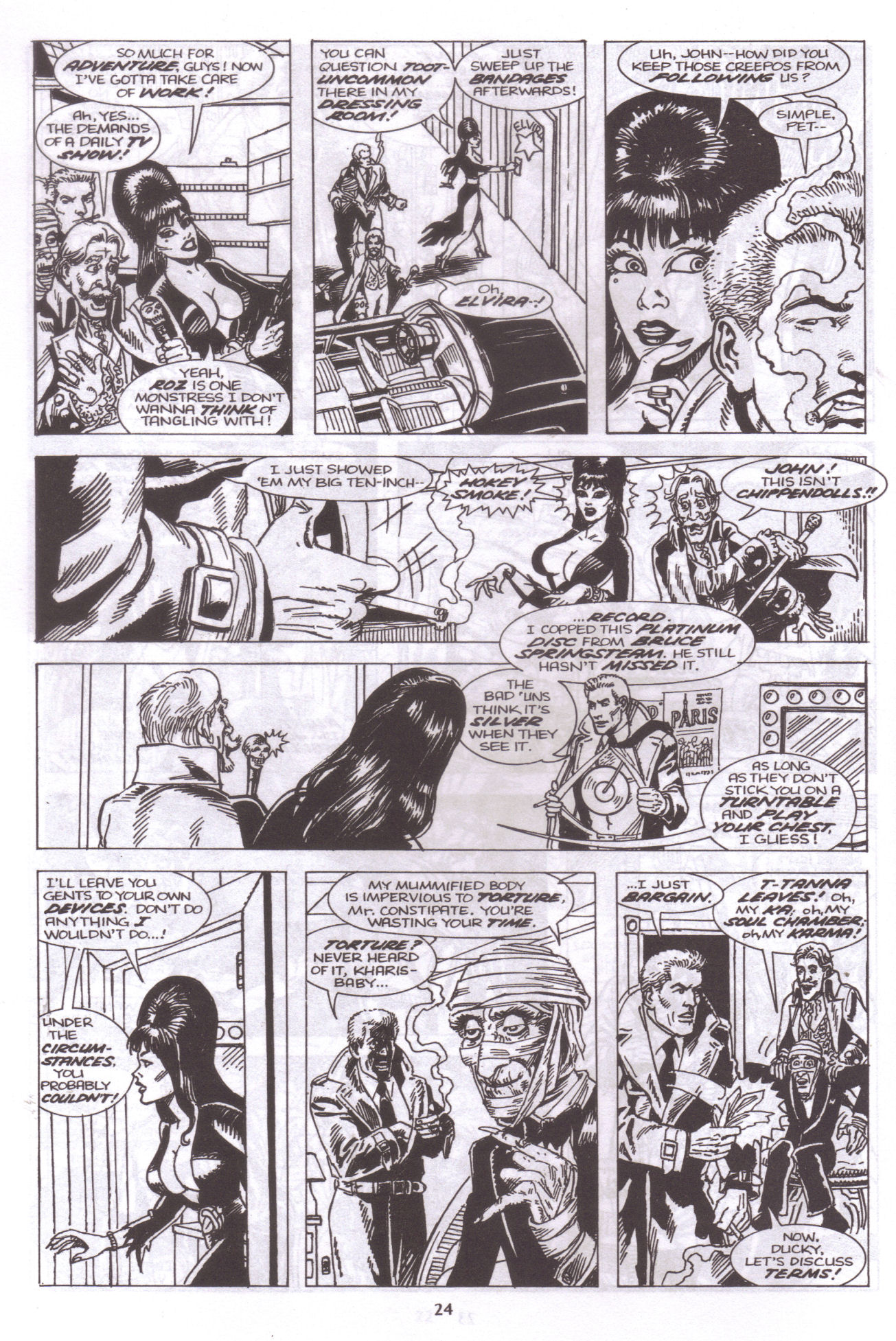 Read online Elvira, Mistress of the Dark comic -  Issue #48 - 21
