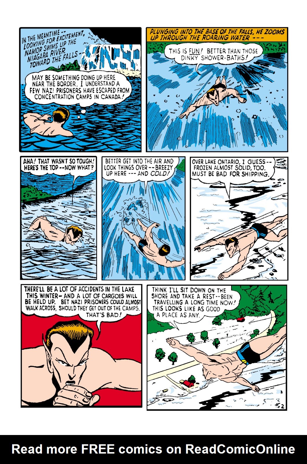 Read online Sub-Mariner Comics comic -  Issue #2 - 5