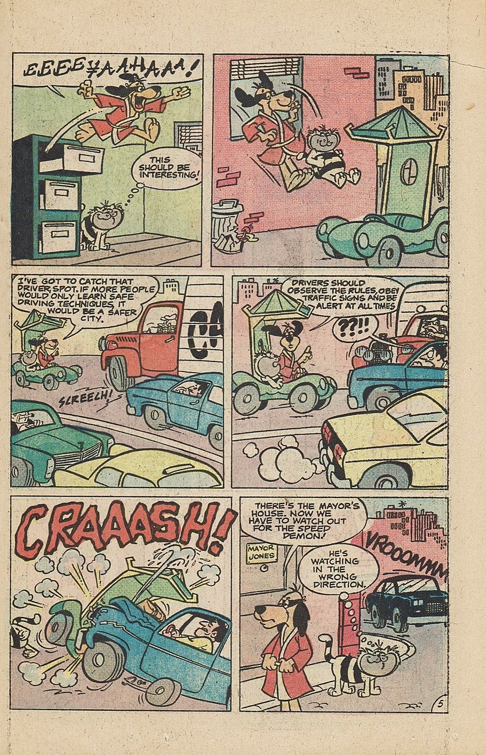 Read online Hong Kong Phooey comic -  Issue #8 - 15
