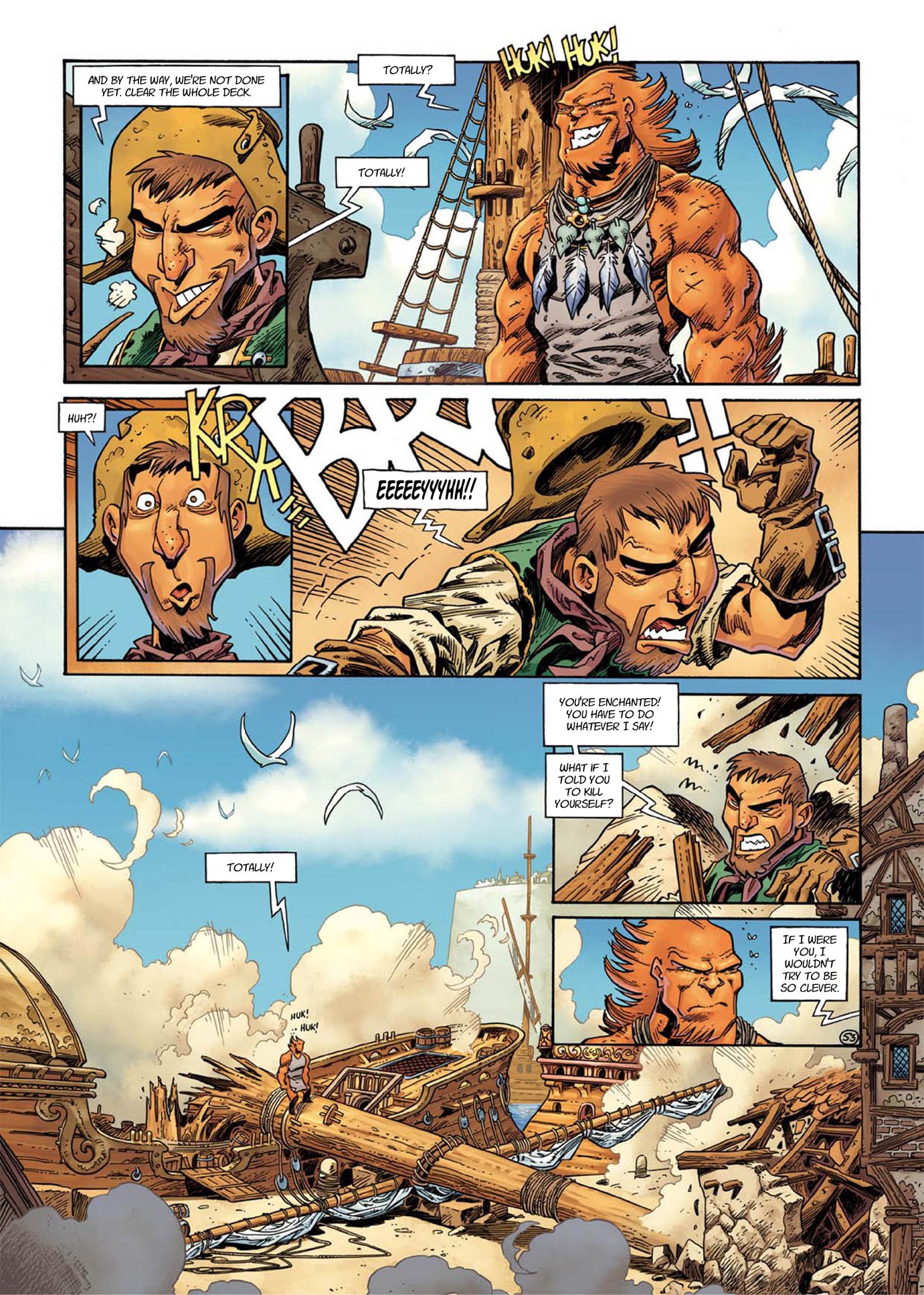 Read online Lanfeust Odyssey comic -  Issue #1 - 55